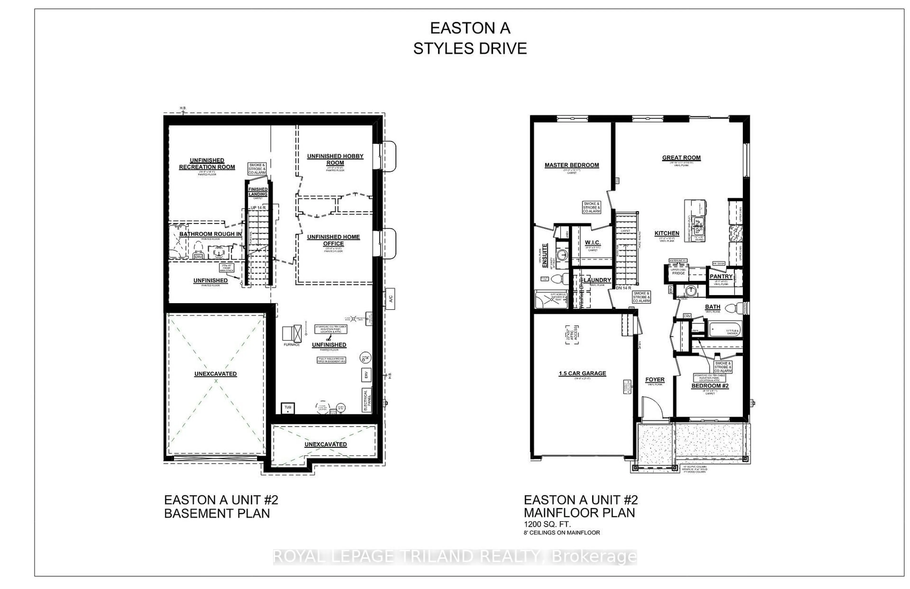 Floor plan for 108 STYLES Dr, St. Thomas Ontario N5R 0N8