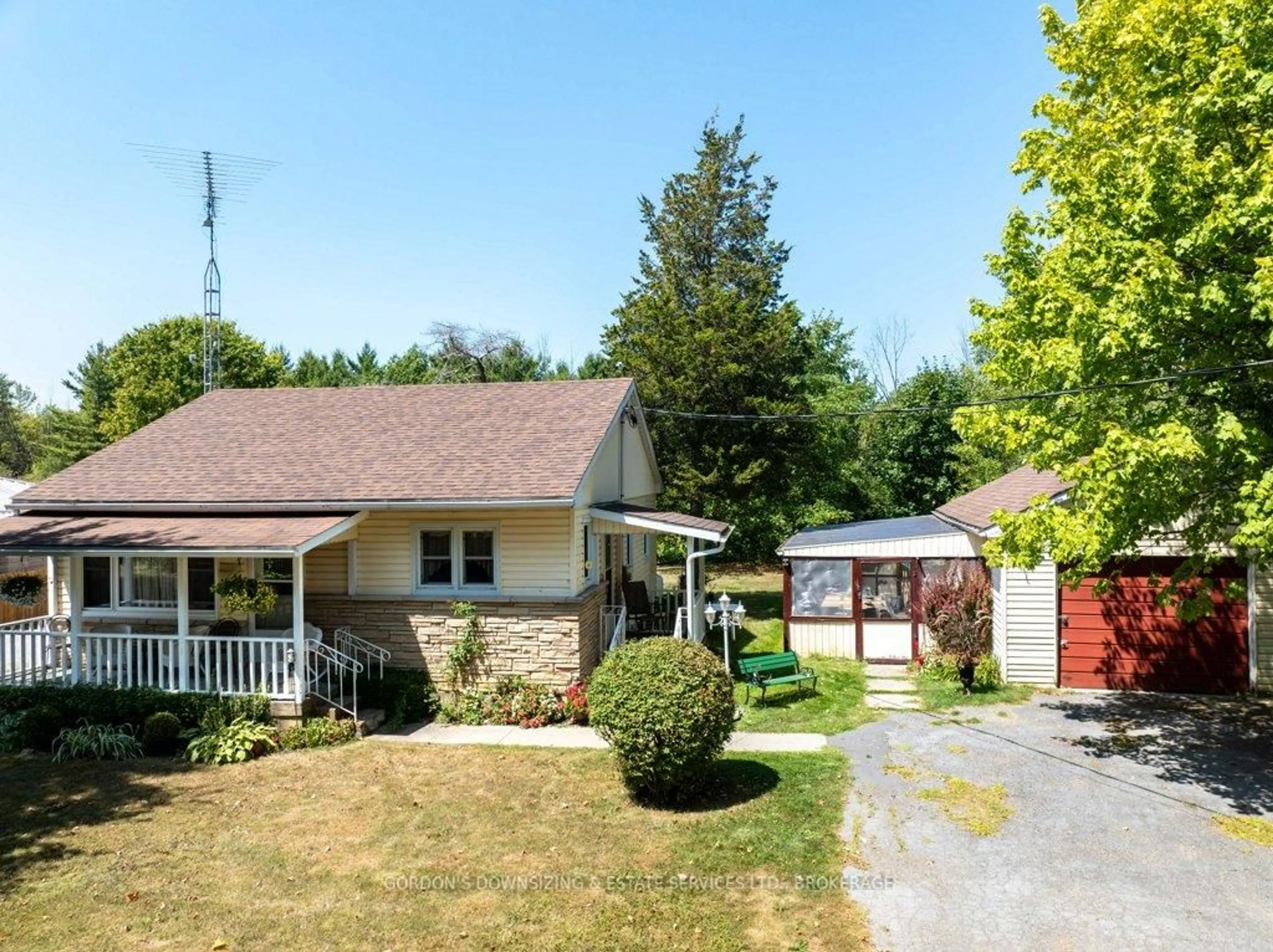 A pic from outside/outdoor area/front of a property/back of a property/a pic from drone, street for 1160 County 2 Rd, Elizabethtown-Kitley Ontario K6V 5T3