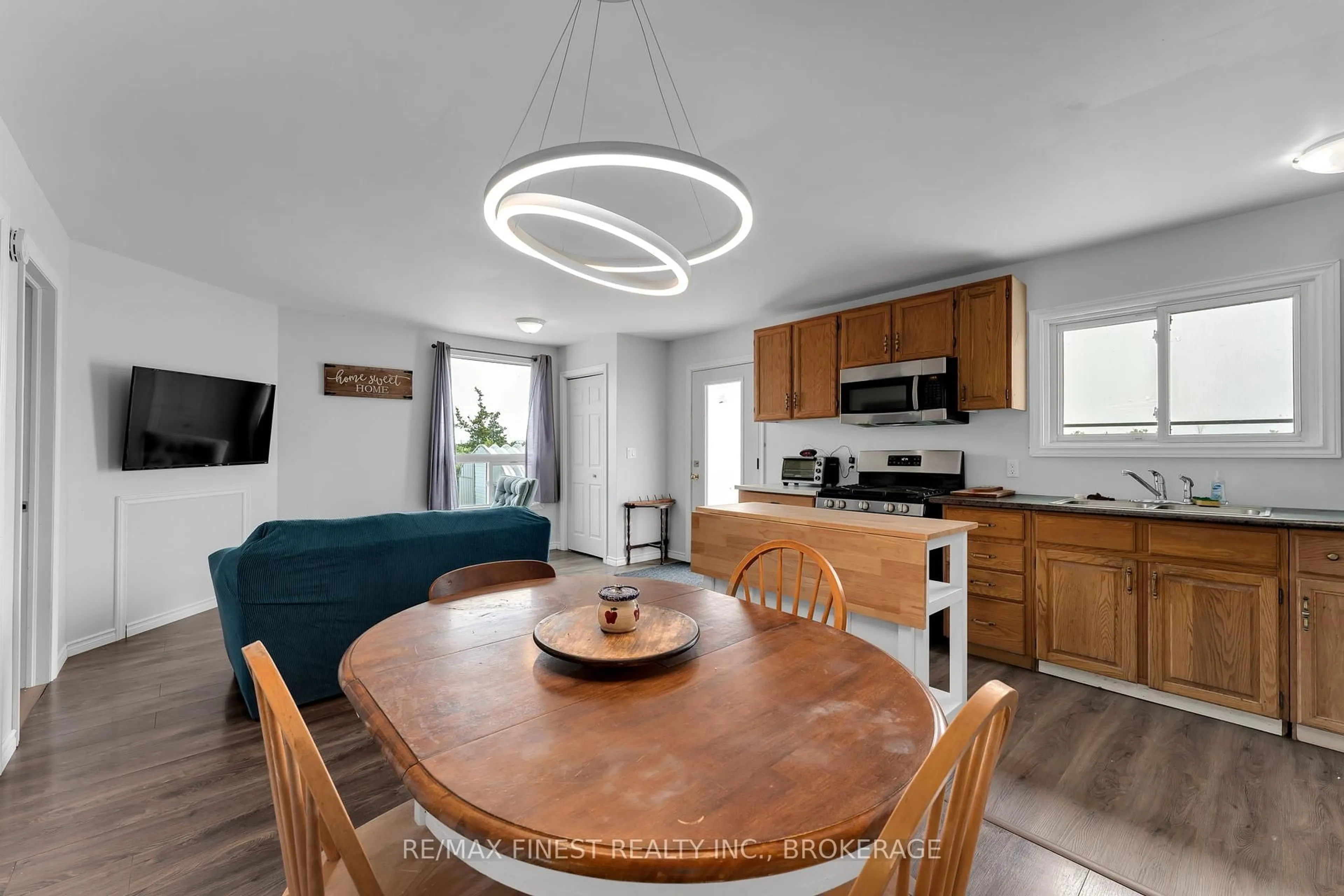 Open concept kitchen, unknown for 780 Wing Rd, Bissett Creek Ontario K0H 2H0