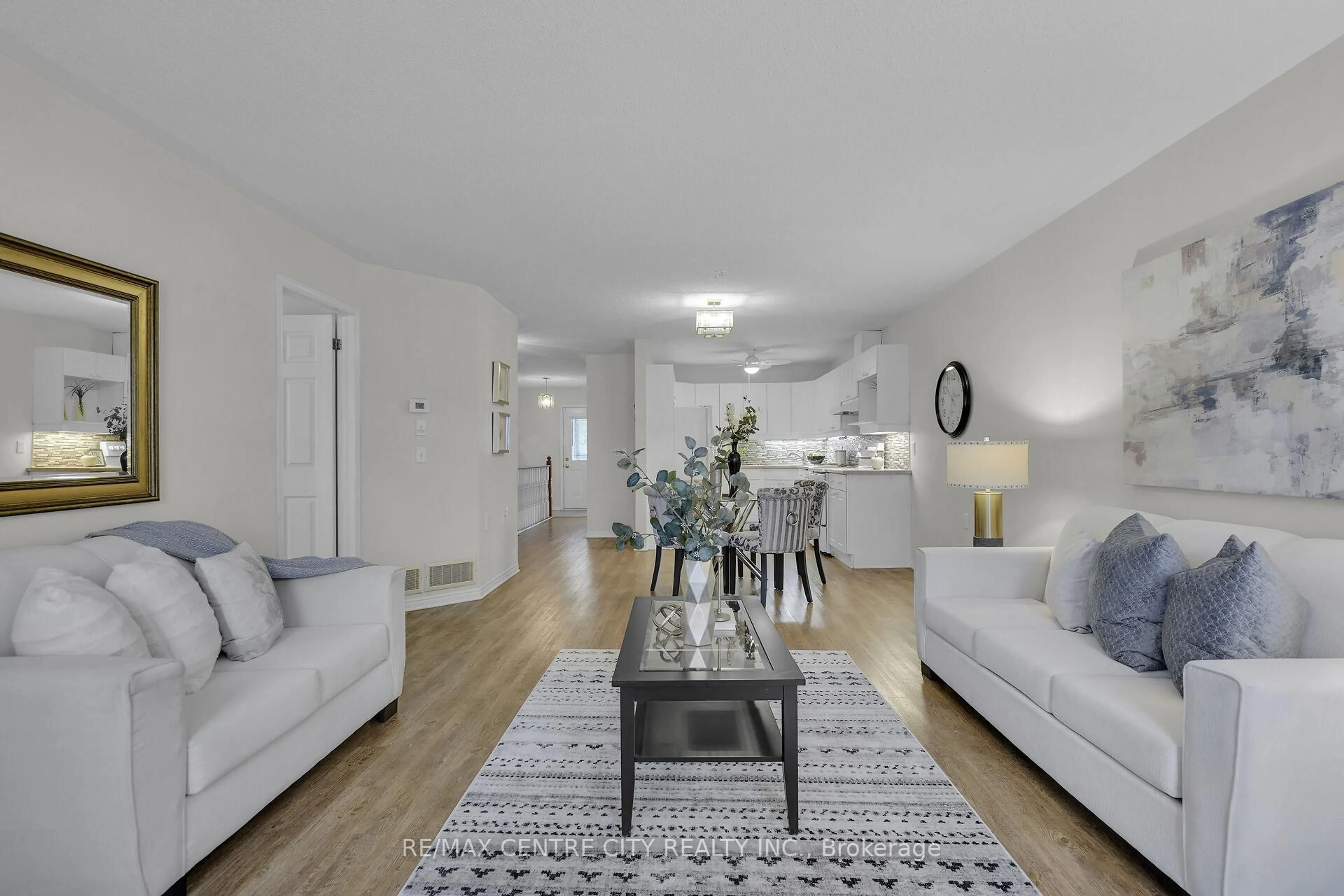 Living room with furniture, unknown for 875 Thistledown Way #25, London North Ontario N6G 5G5