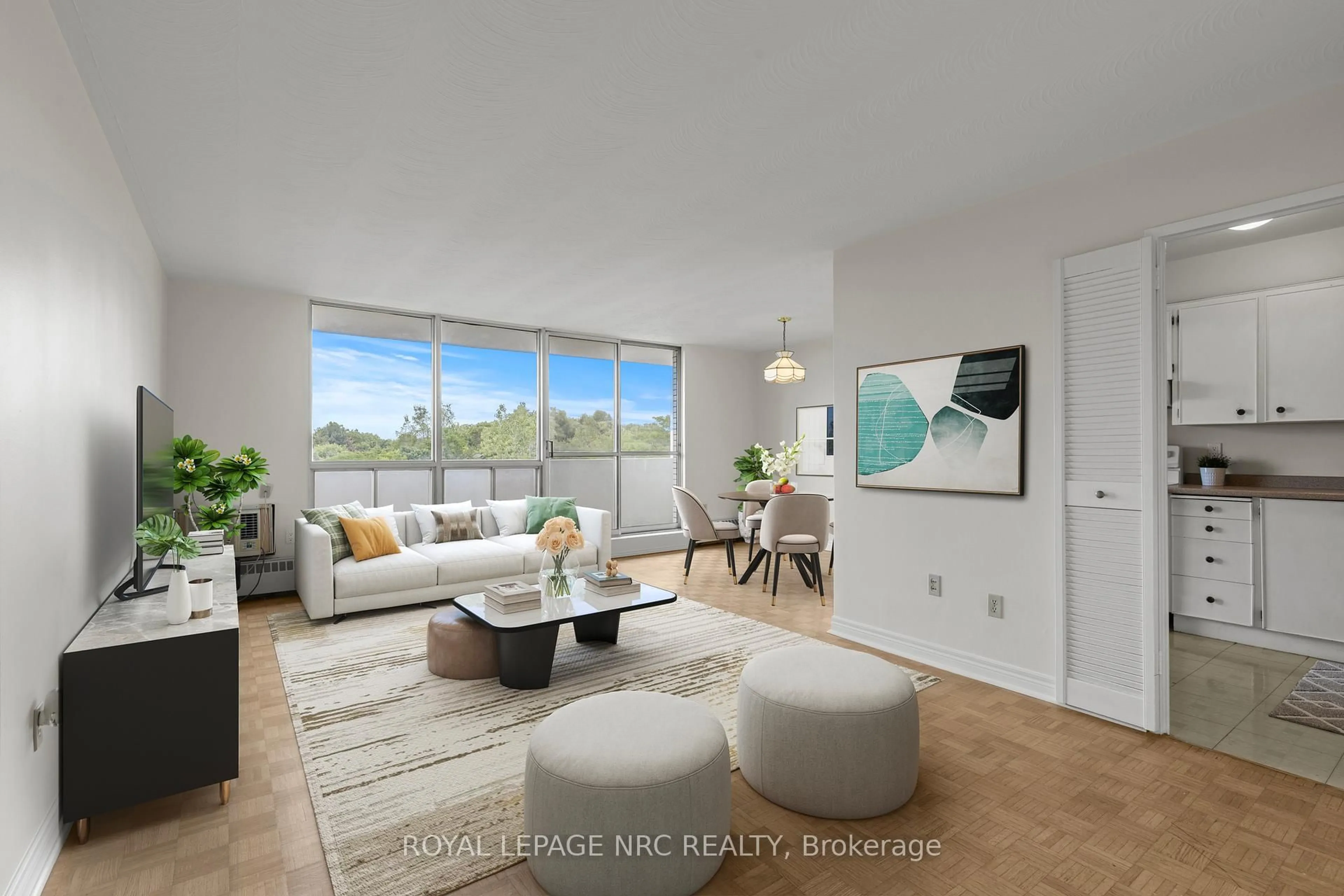 Living room with furniture, unknown for 15 Towering Heights Blvd #406, St. Catharines Ontario L2T 3G7