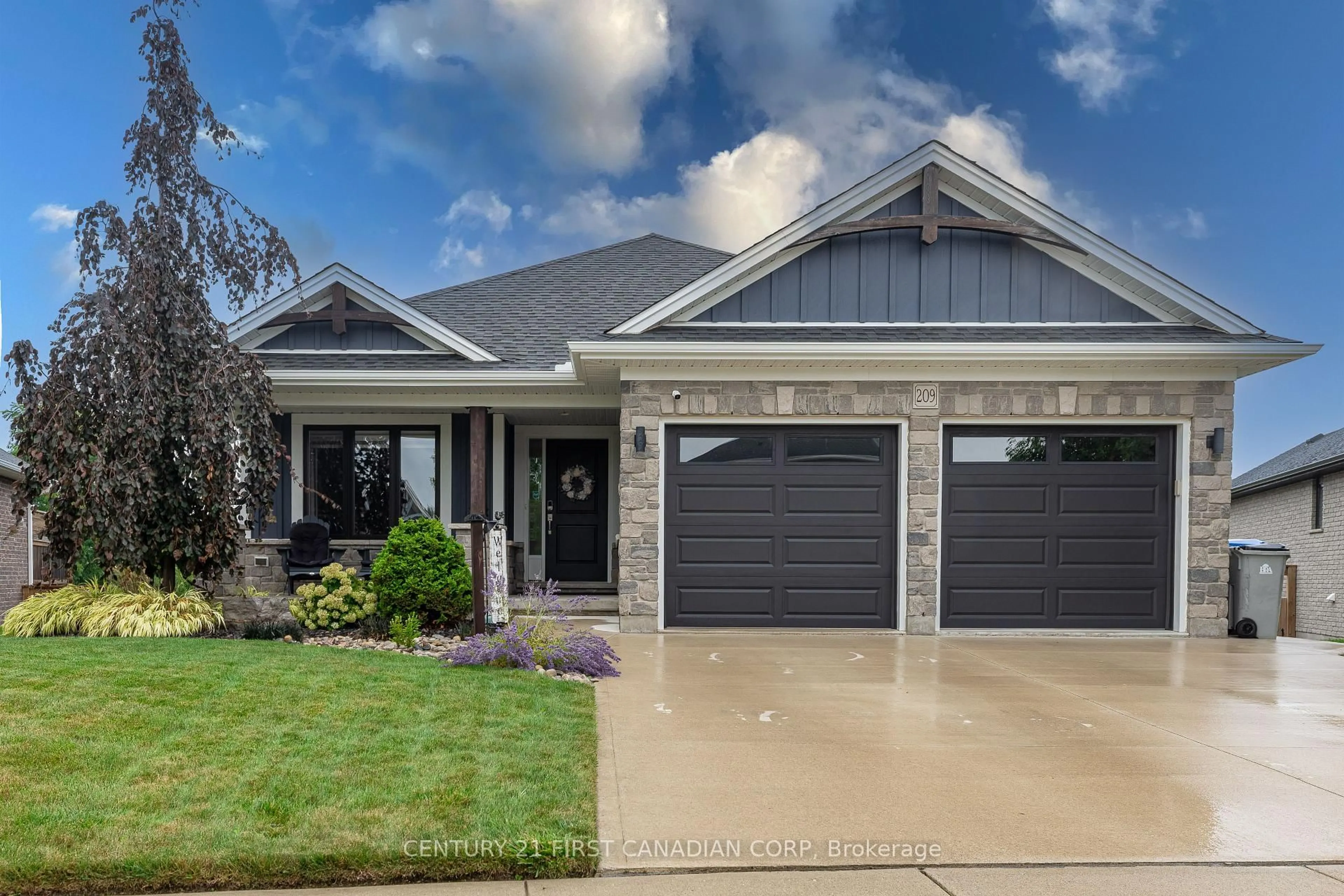 Home with brick exterior material, street for 209 Everett Lane, Strathroy-Caradoc Ontario N7G 0E7