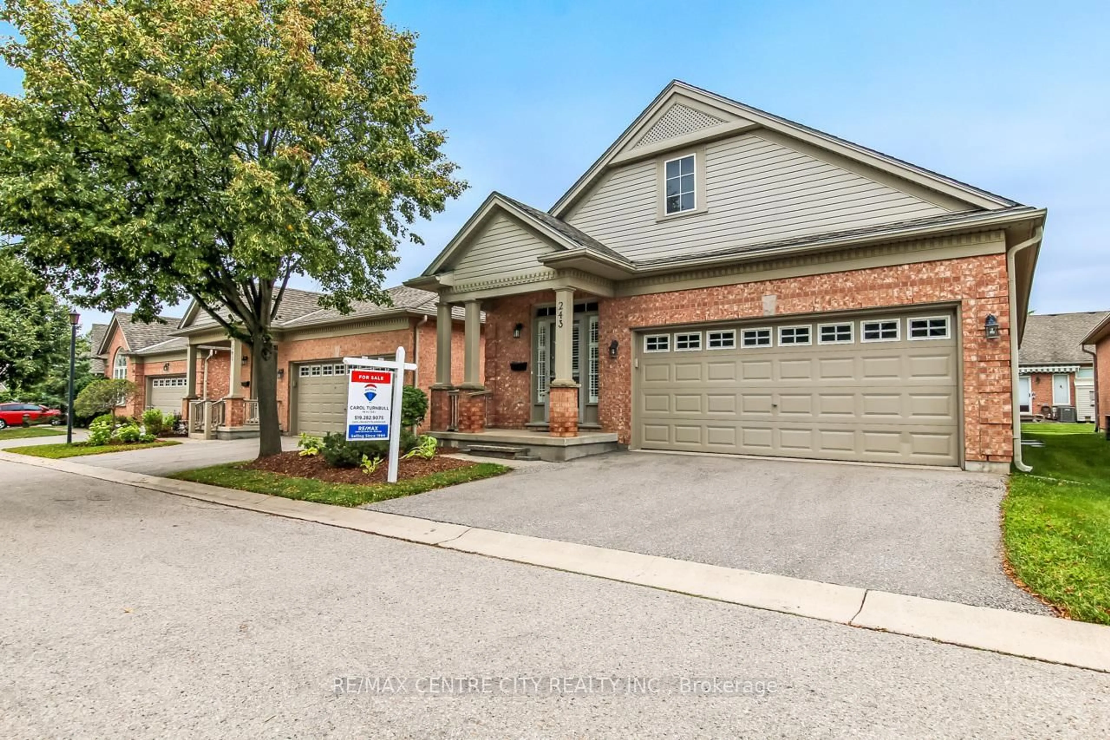 Home with brick exterior material, street for 2025 MEADOWGATE Blvd #243, London South Ontario N6M 1K9