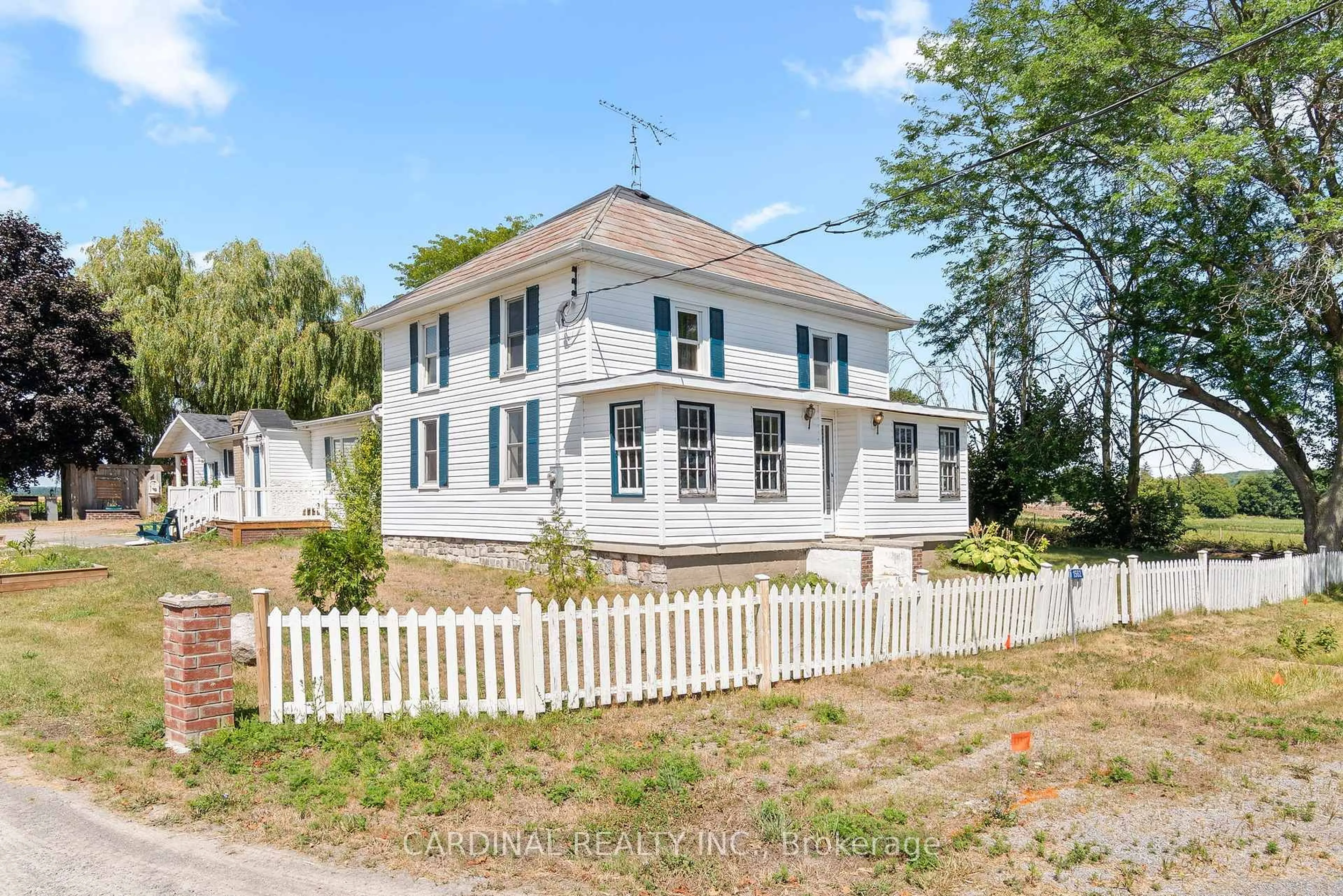 Home with vinyl exterior material, street for 1562 Morganston Rd, Cramahe Ontario K0K 1M0