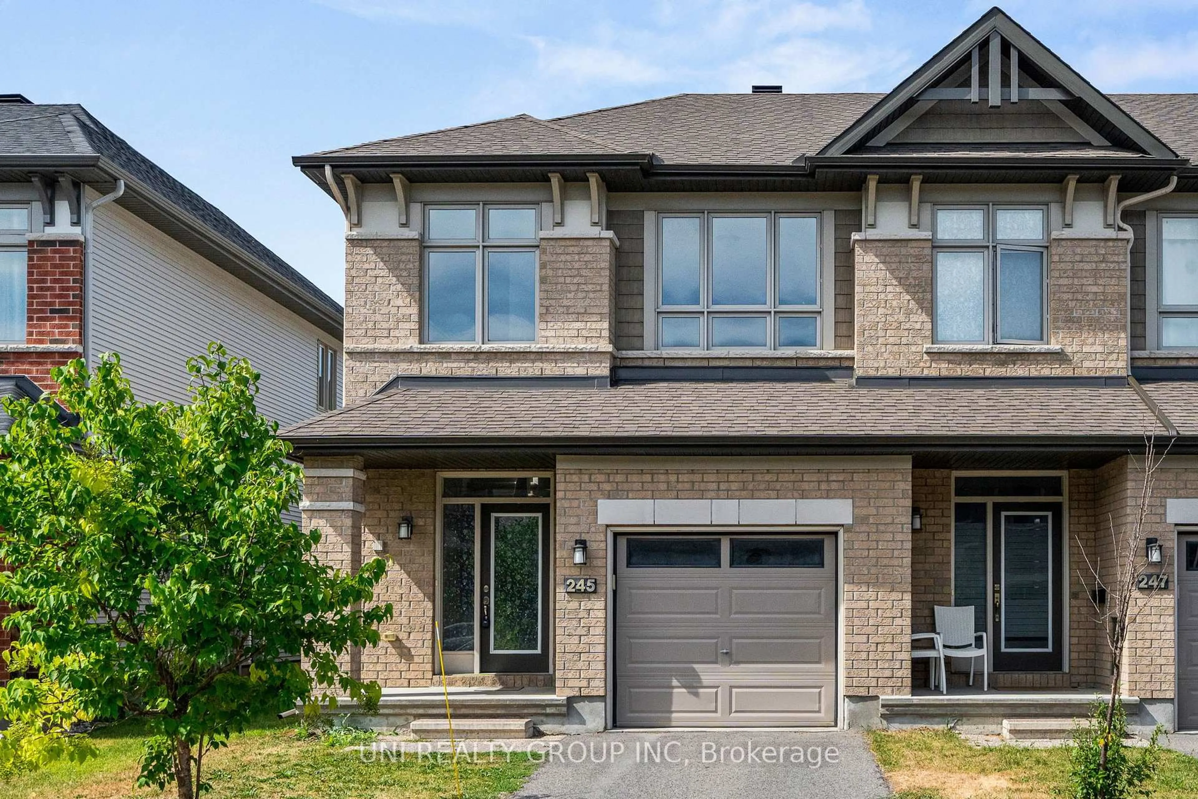 Home with brick exterior material, street for 245 Dolce Cres, Ottawa Ontario K1X 0B3