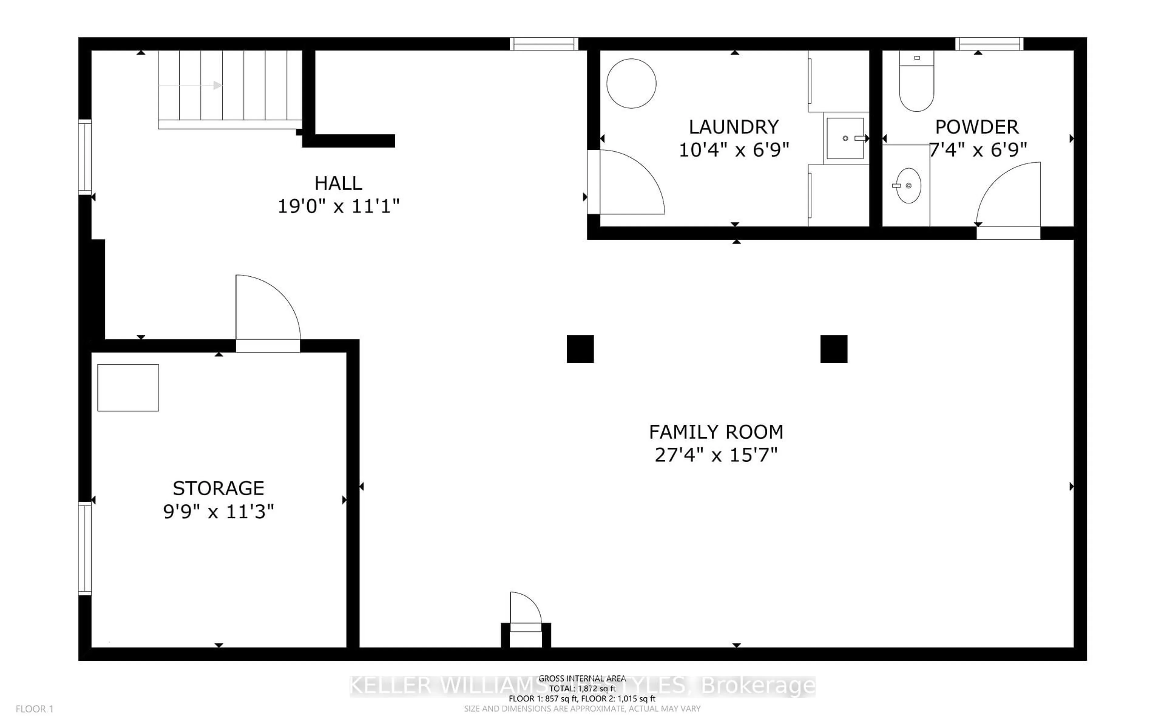 Floor plan for 380 Regal Dr, London East Ontario N5Y 1J7