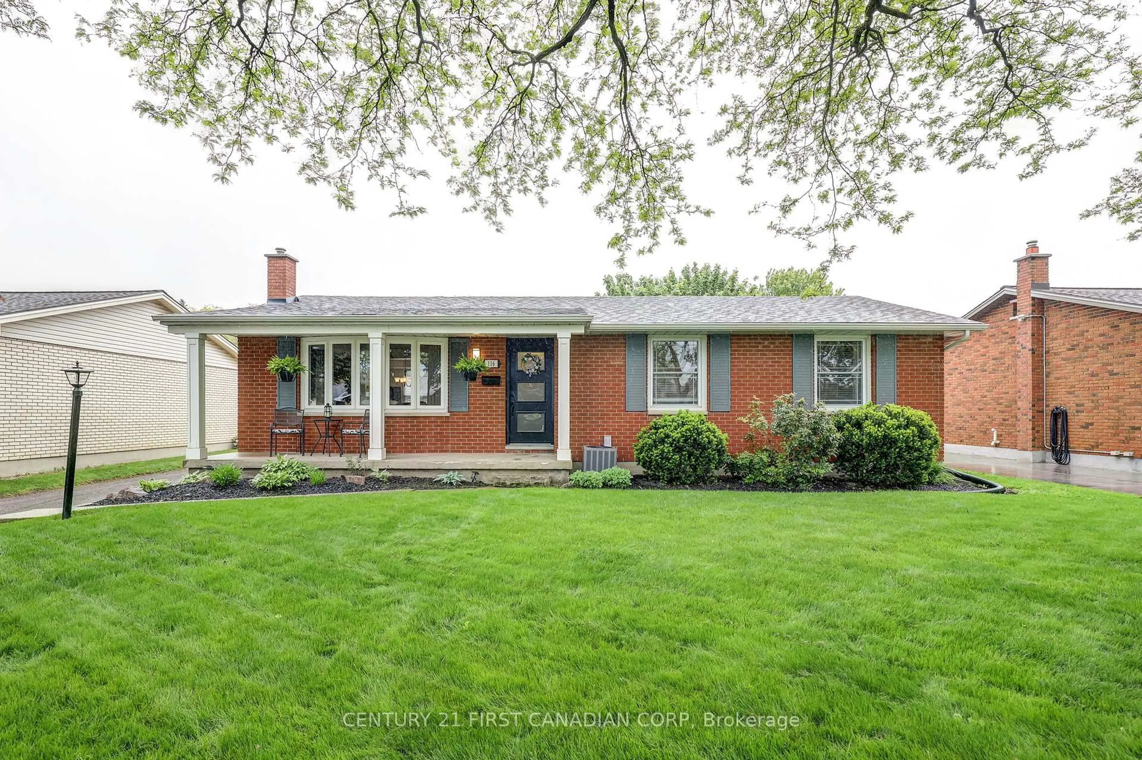 Home with brick exterior material, street for 116 Downing Cres, London South Ontario N6C 3C8