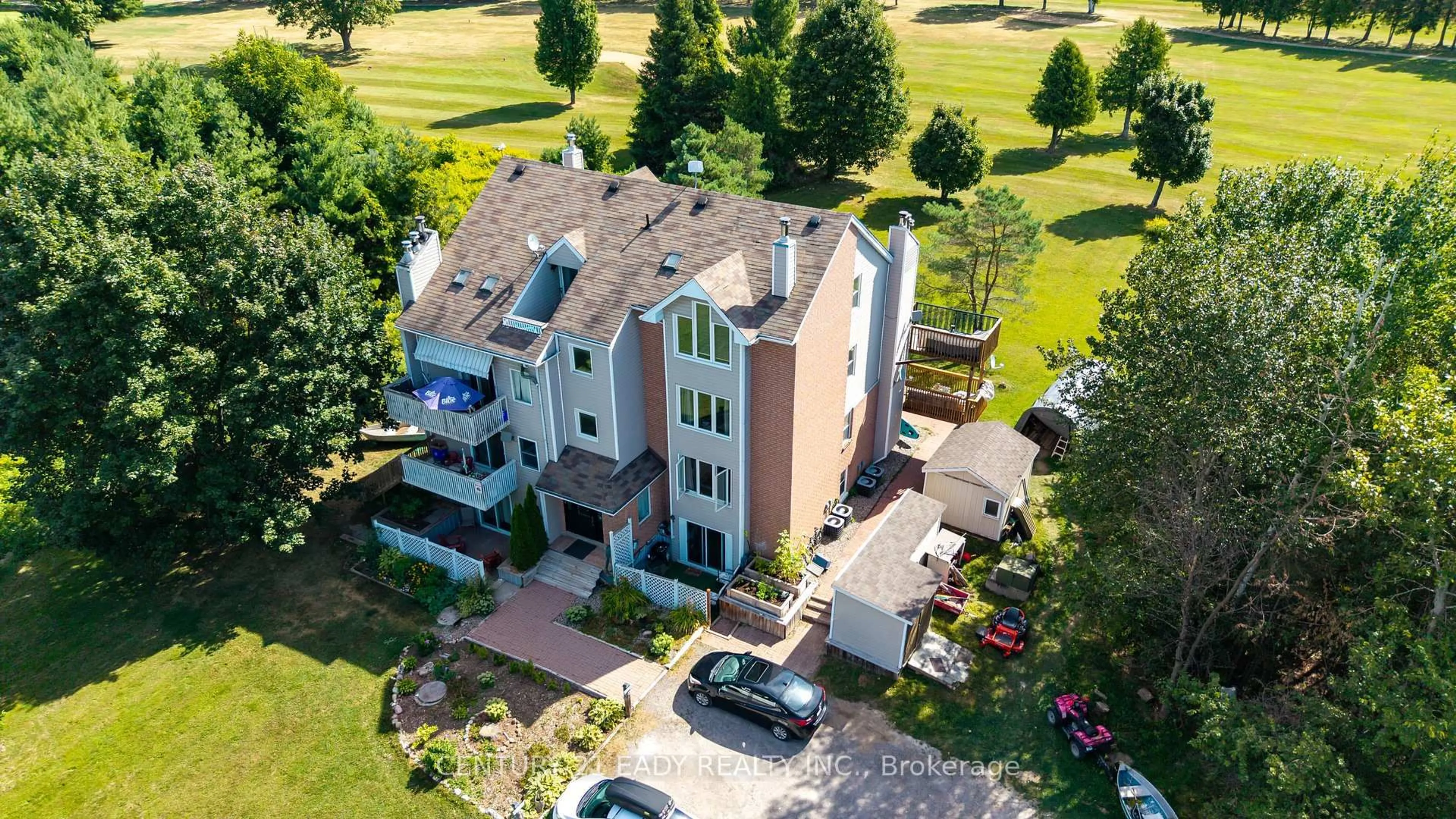 A pic from outside/outdoor area/front of a property/back of a property/a pic from drone, building for 1036 Barryvale Rd #Unit #1D, Calabogie Ontario K0J 1H0