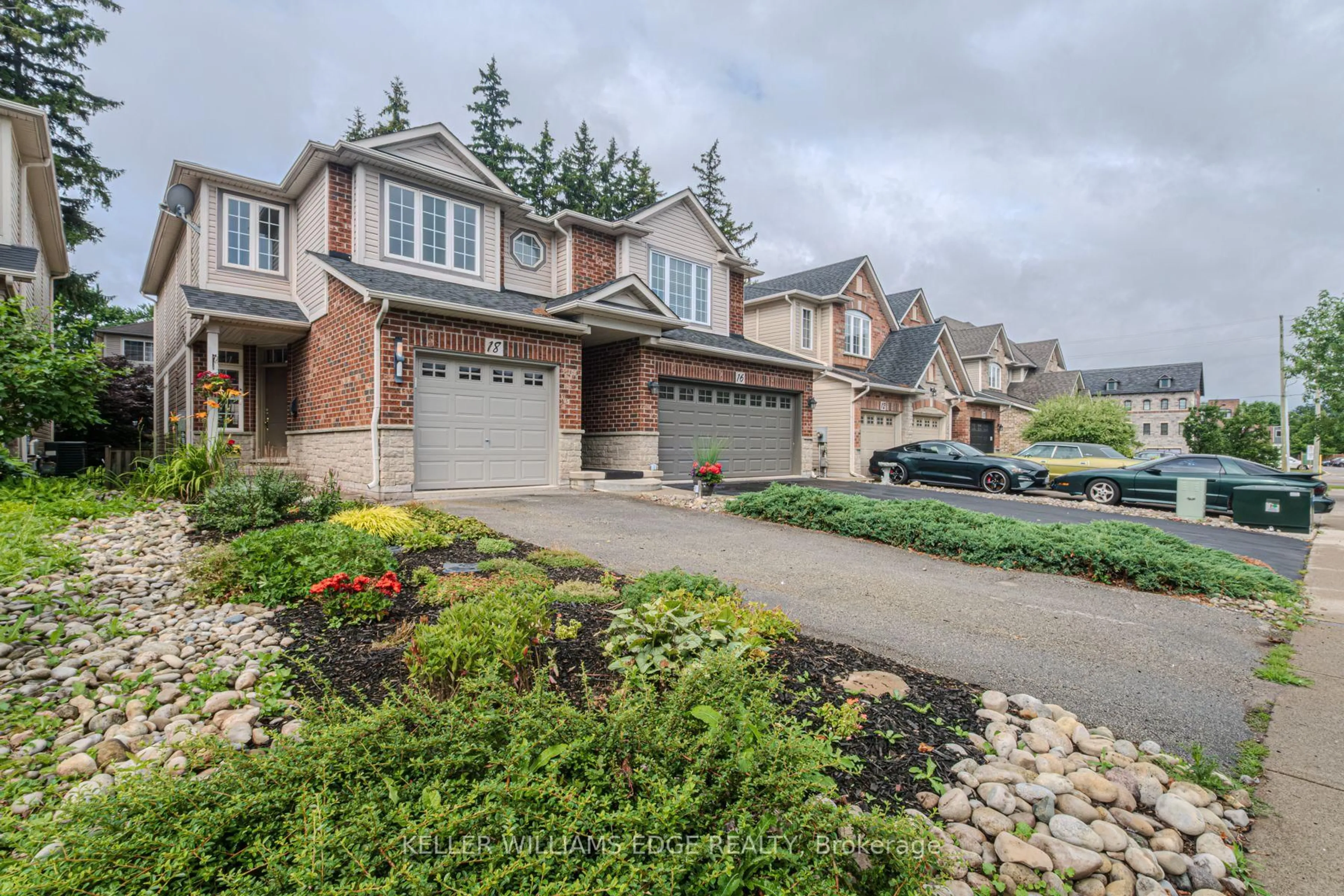 A pic from outside/outdoor area/front of a property/back of a property/a pic from drone, street for 18 Sunnycroft Crt, Hamilton Ontario L0R 2H4