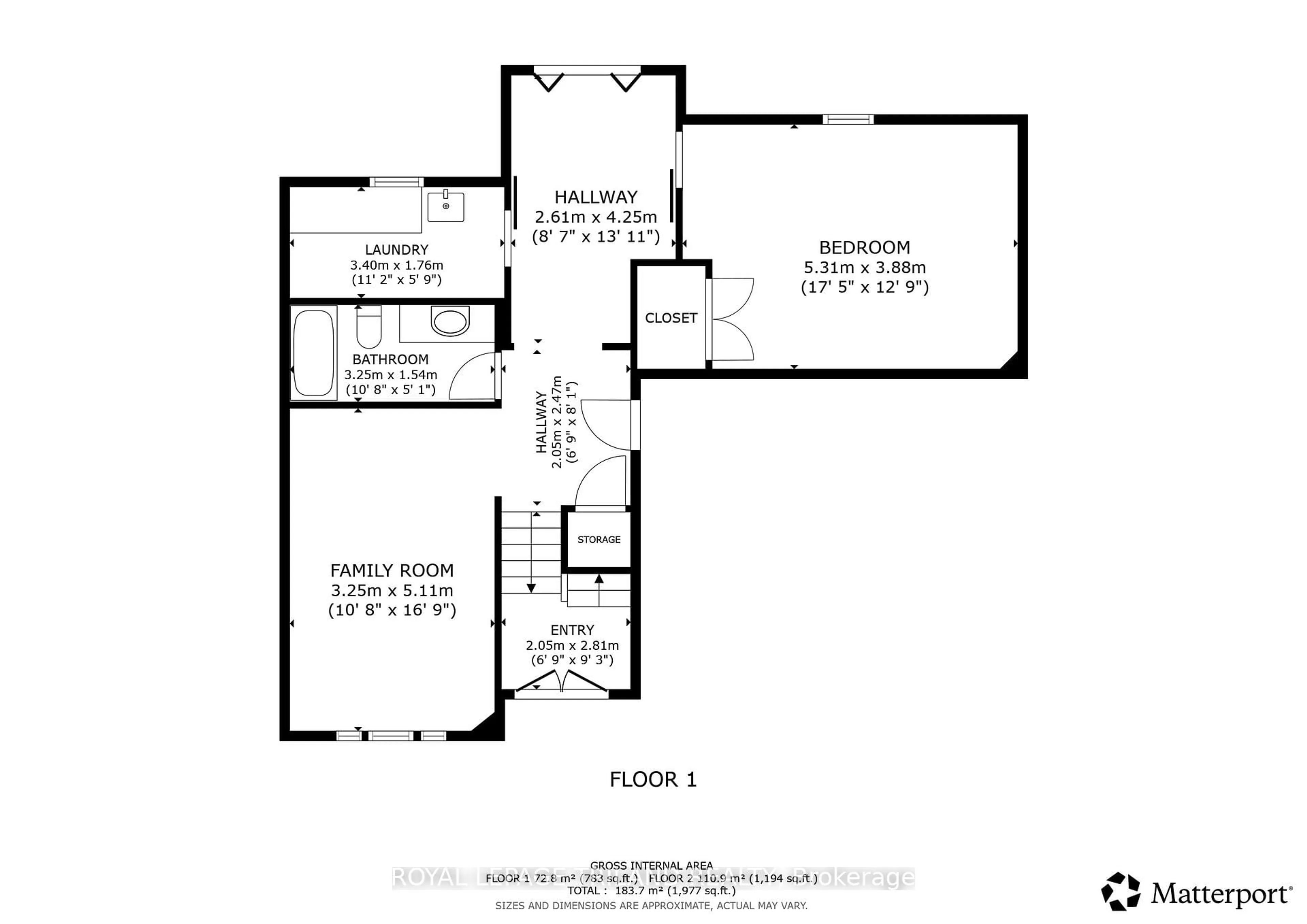 Floor plan for 38 Tompkins Crt, Norwich Ontario N0J 1P0