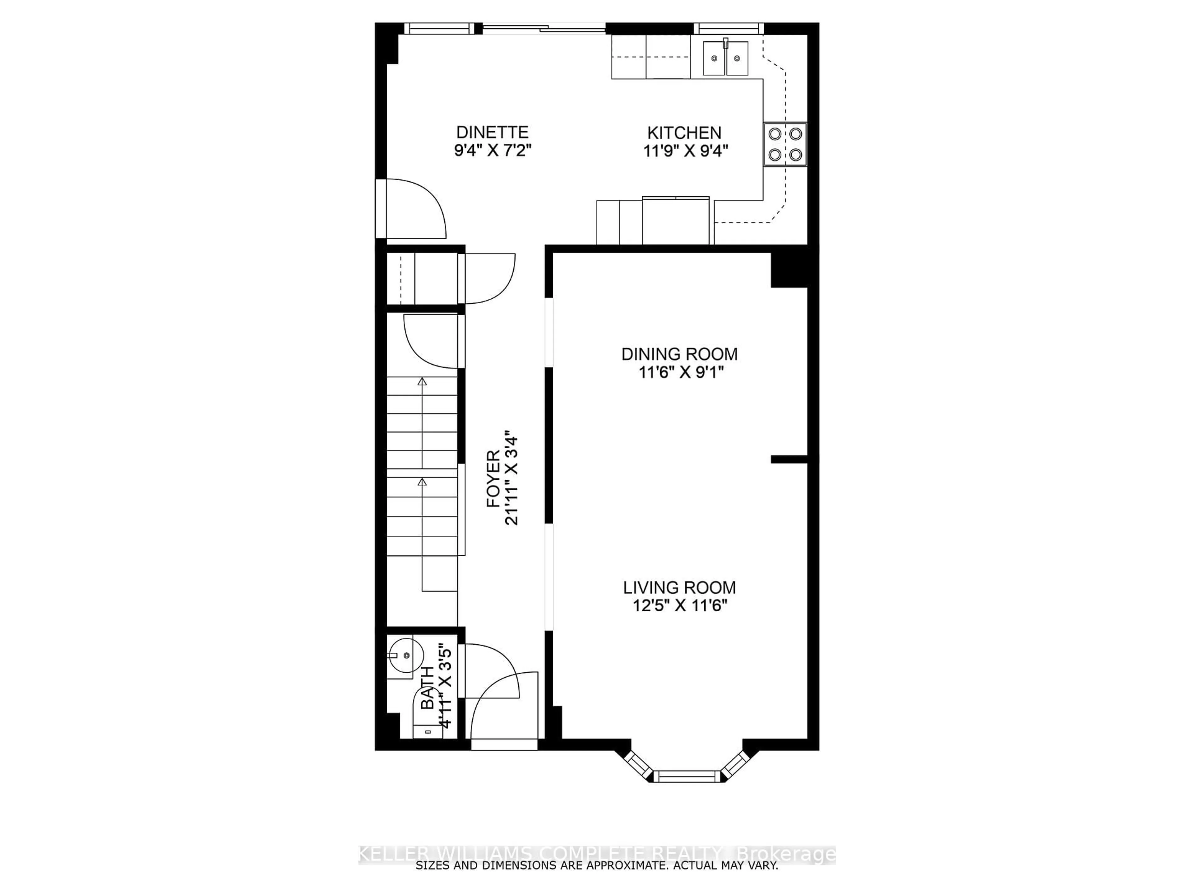 Floor plan for 10 Glen Eden Crt, Hamilton Ontario L9C 6H6