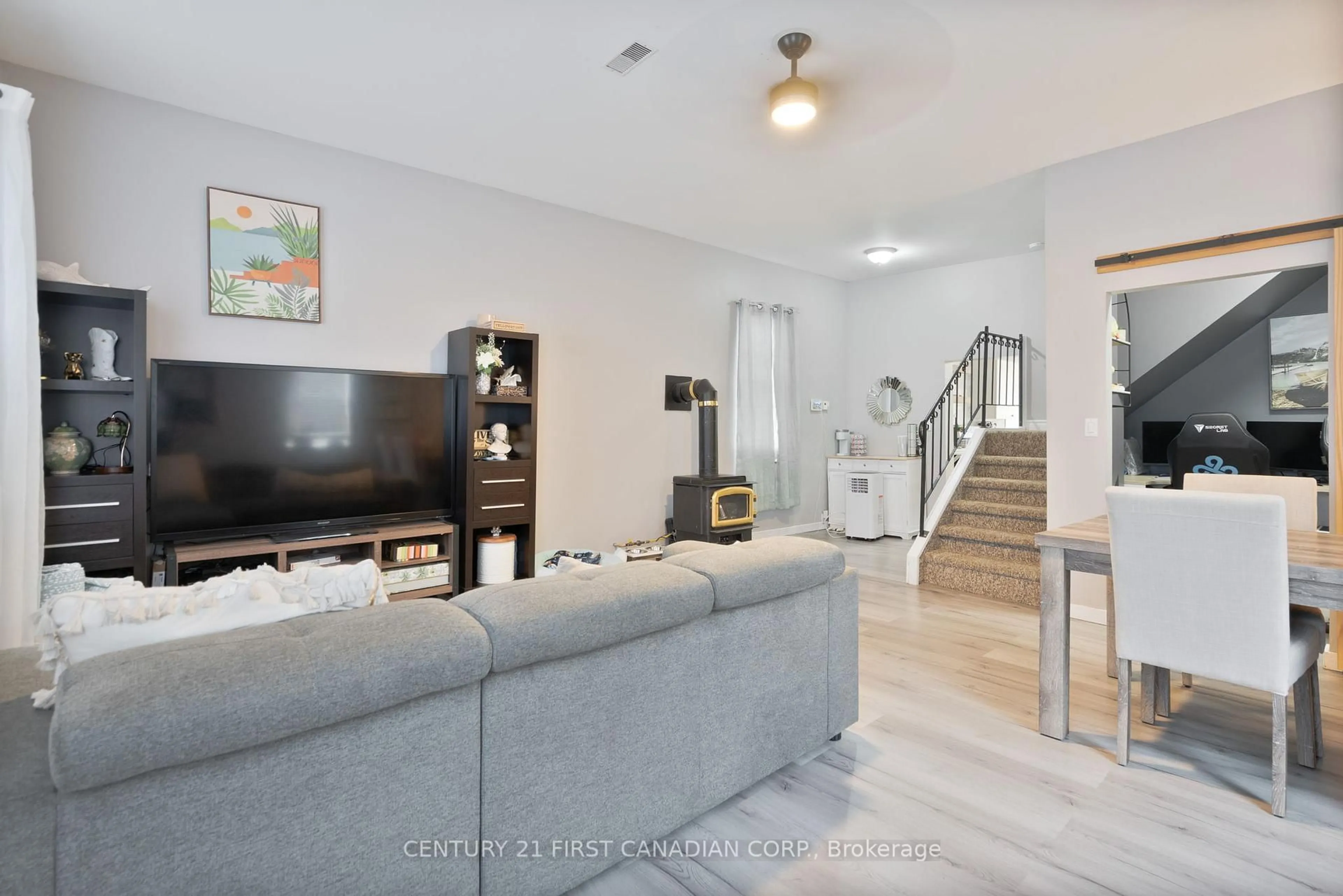 Living room with furniture, unknown for 22430 Adelaide Rd, Strathroy-Caradoc Ontario N0L 1W0