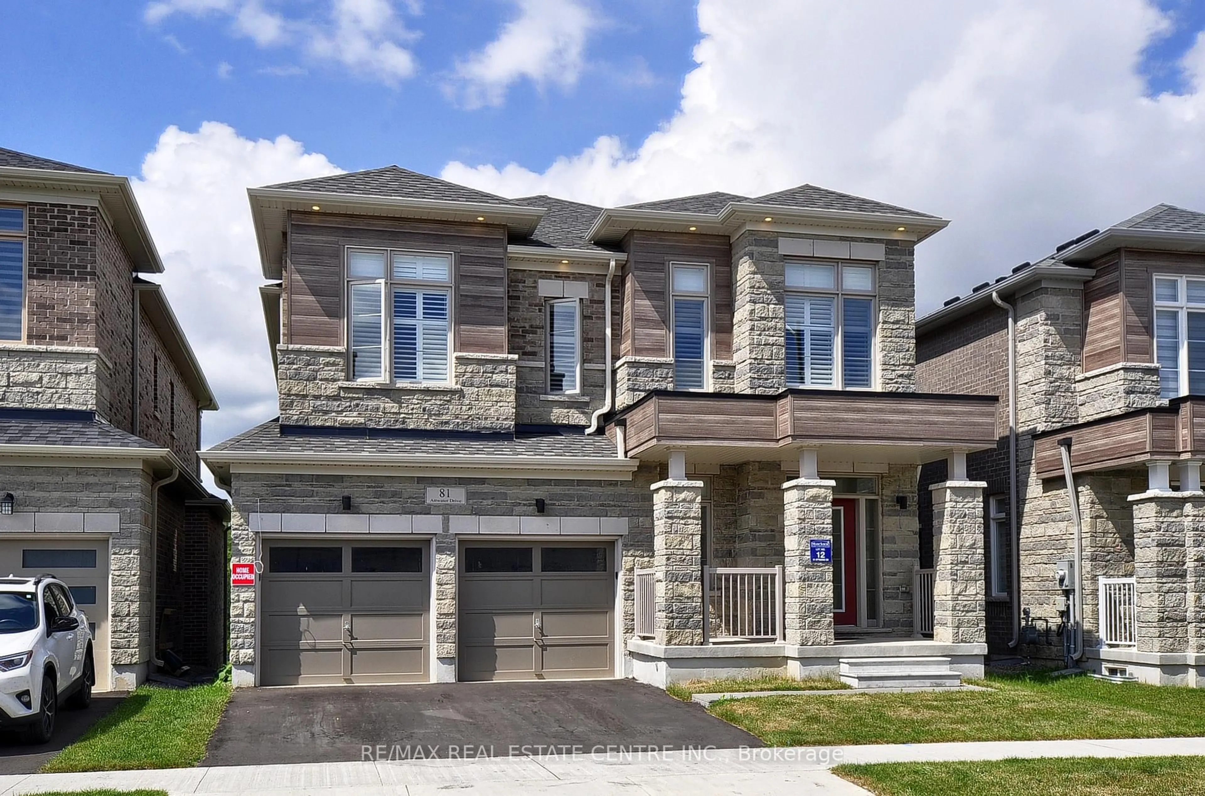 Home with brick exterior material, street for 81 Attwater Dr, Cambridge Ontario N1R 5S2