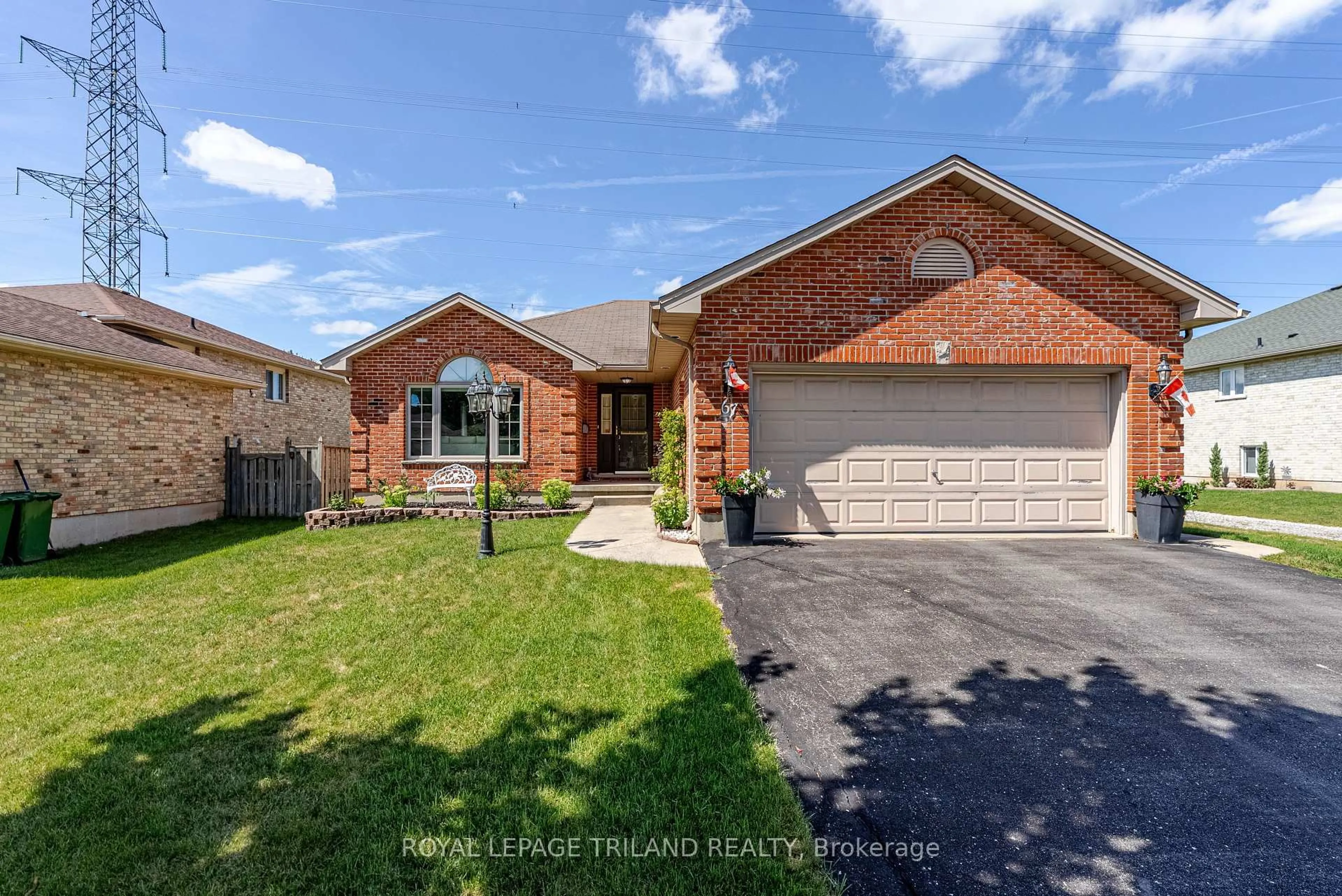 Home with brick exterior material, street for 67 Donker Dr, St. Thomas Ontario N5P 4J1