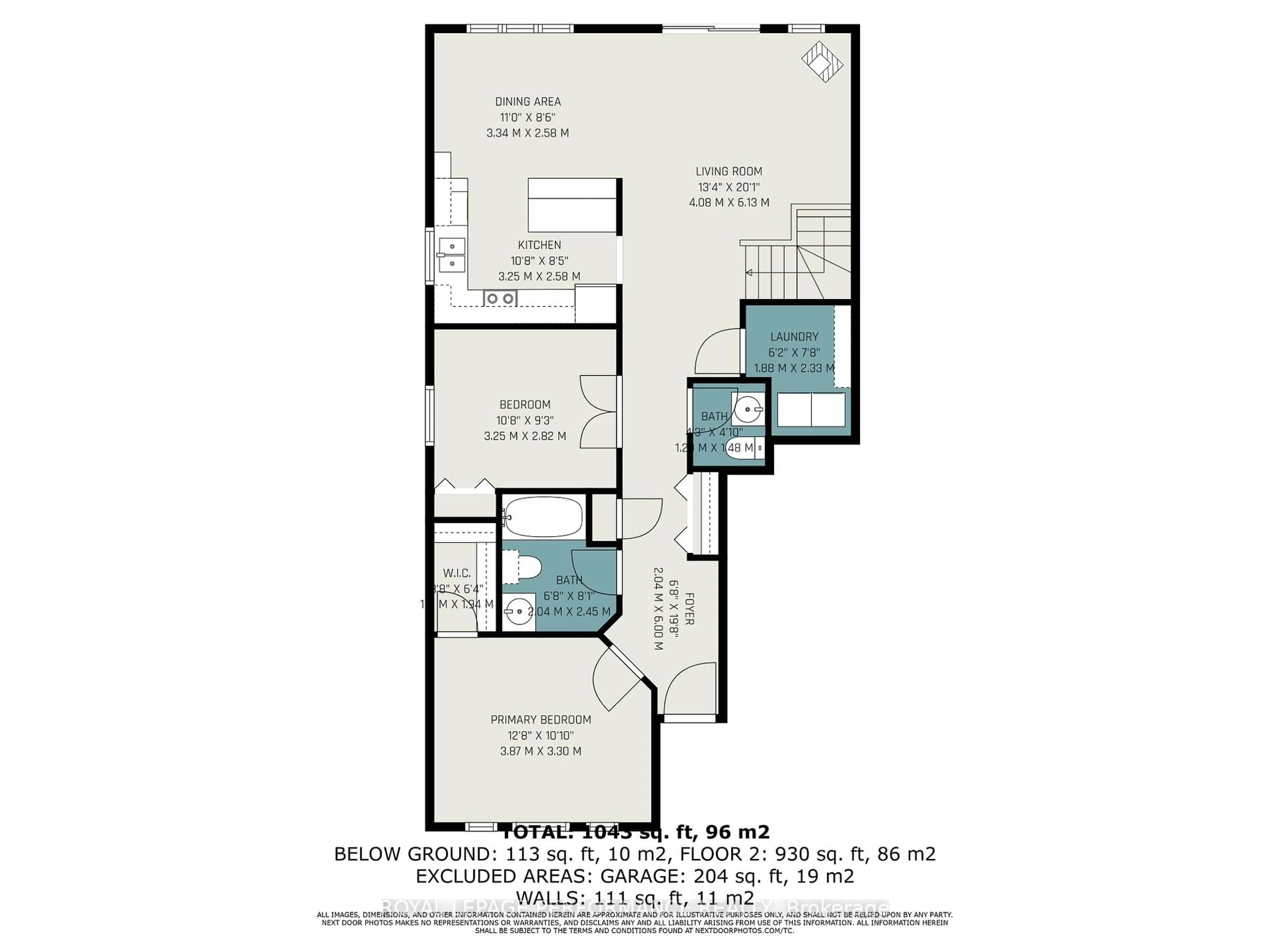 Floor plan for 4492 Harper Ave, Ottawa Ontario K1J 1E1