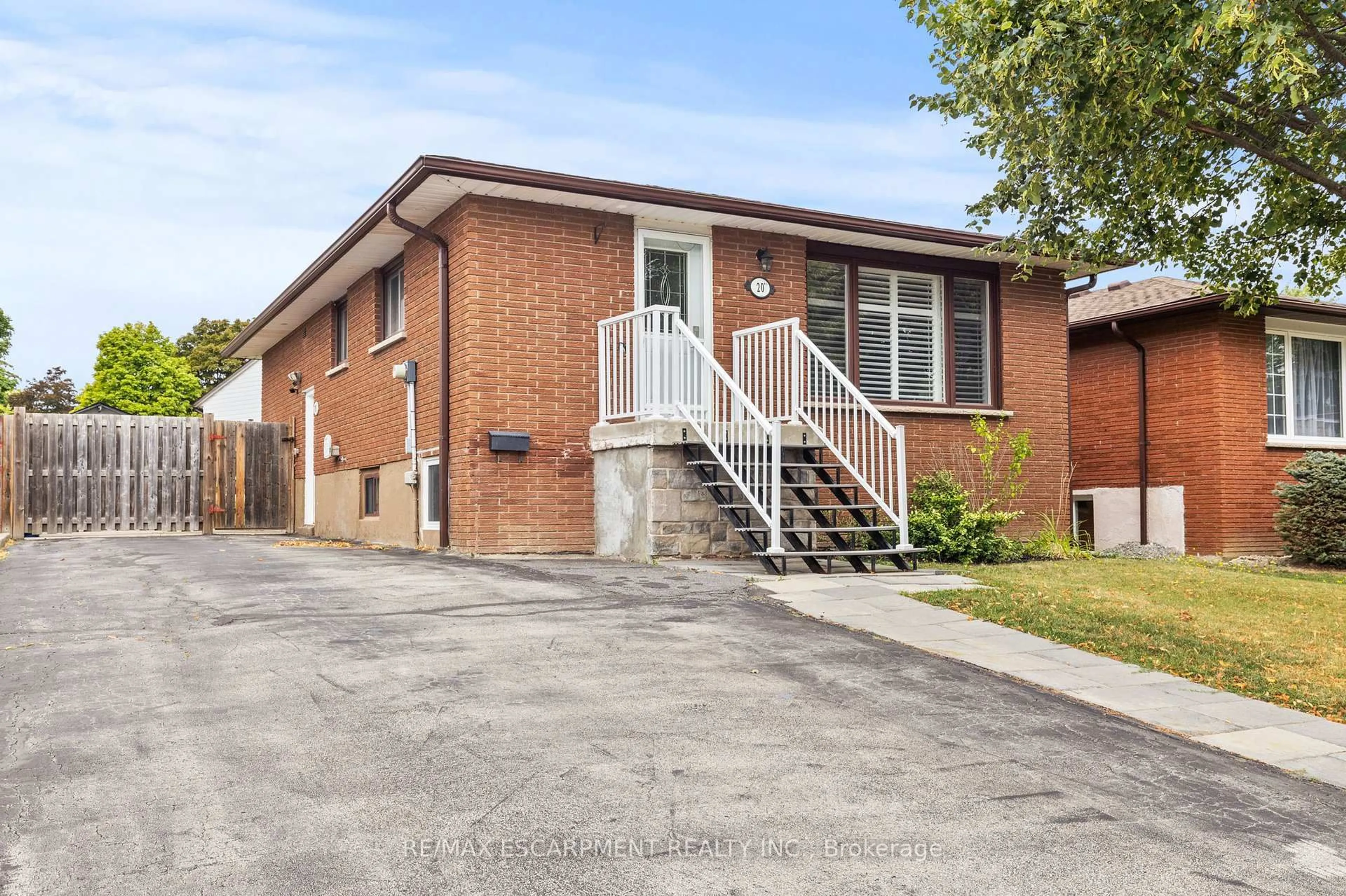 Home with brick exterior material, street for 20 Leduc St, Hamilton Ontario L8T 4S4