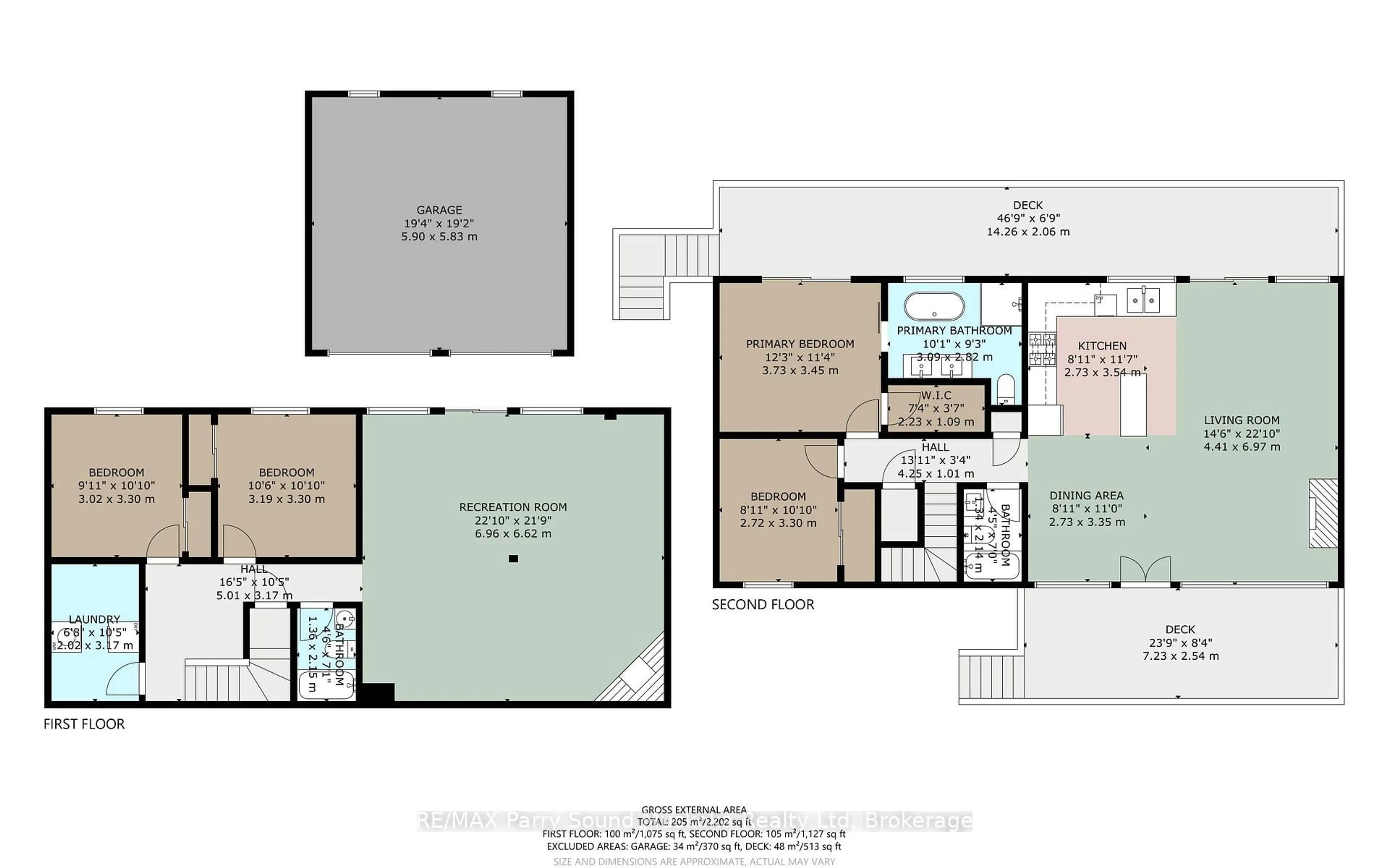 Floor plan for 15 Rankin Lake Rd, Seguin Ontario P2A 0B2
