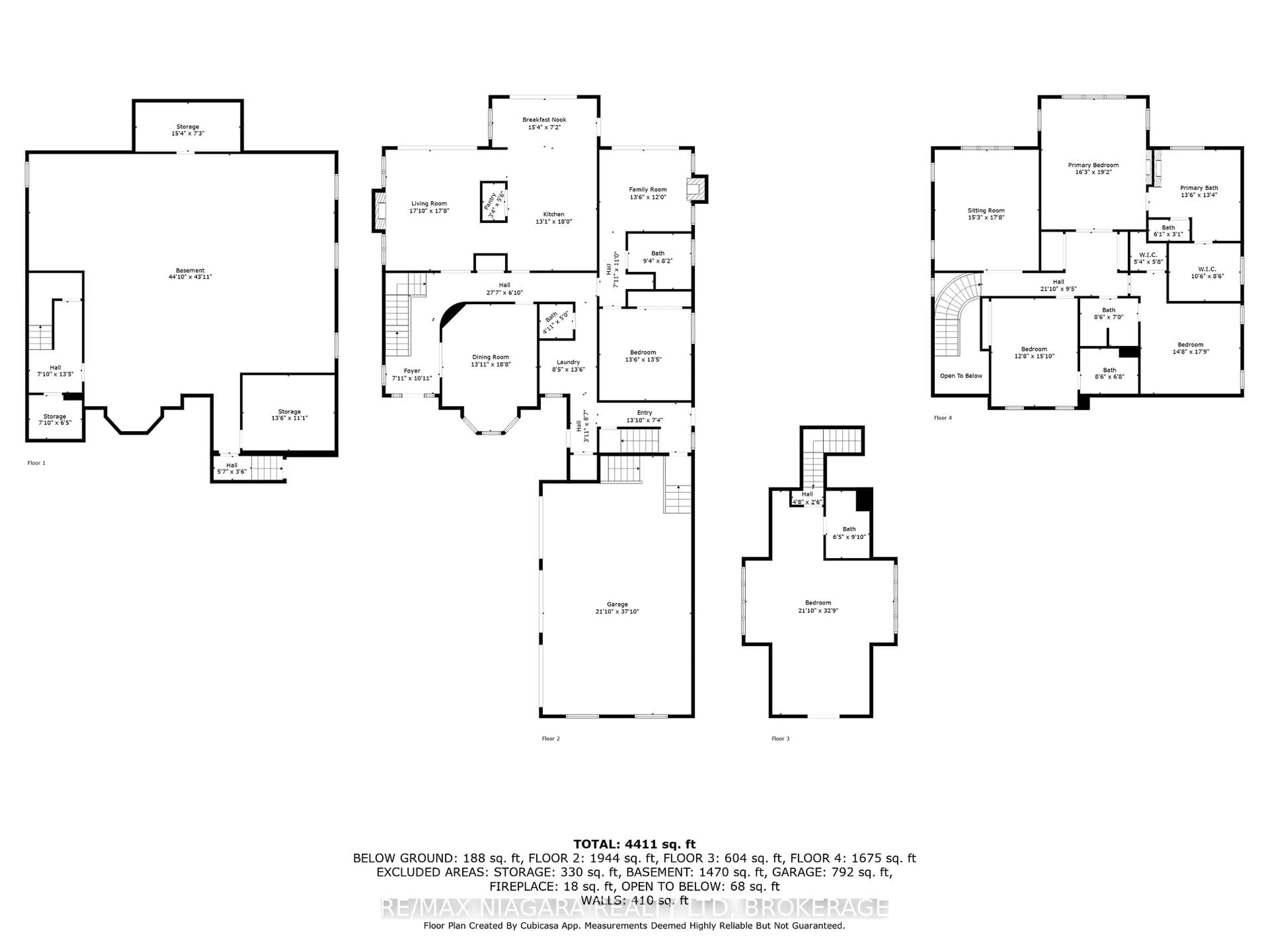 Floor plan for 380 NASSAU St, Niagara-on-the-Lake Ontario L0S 1J0