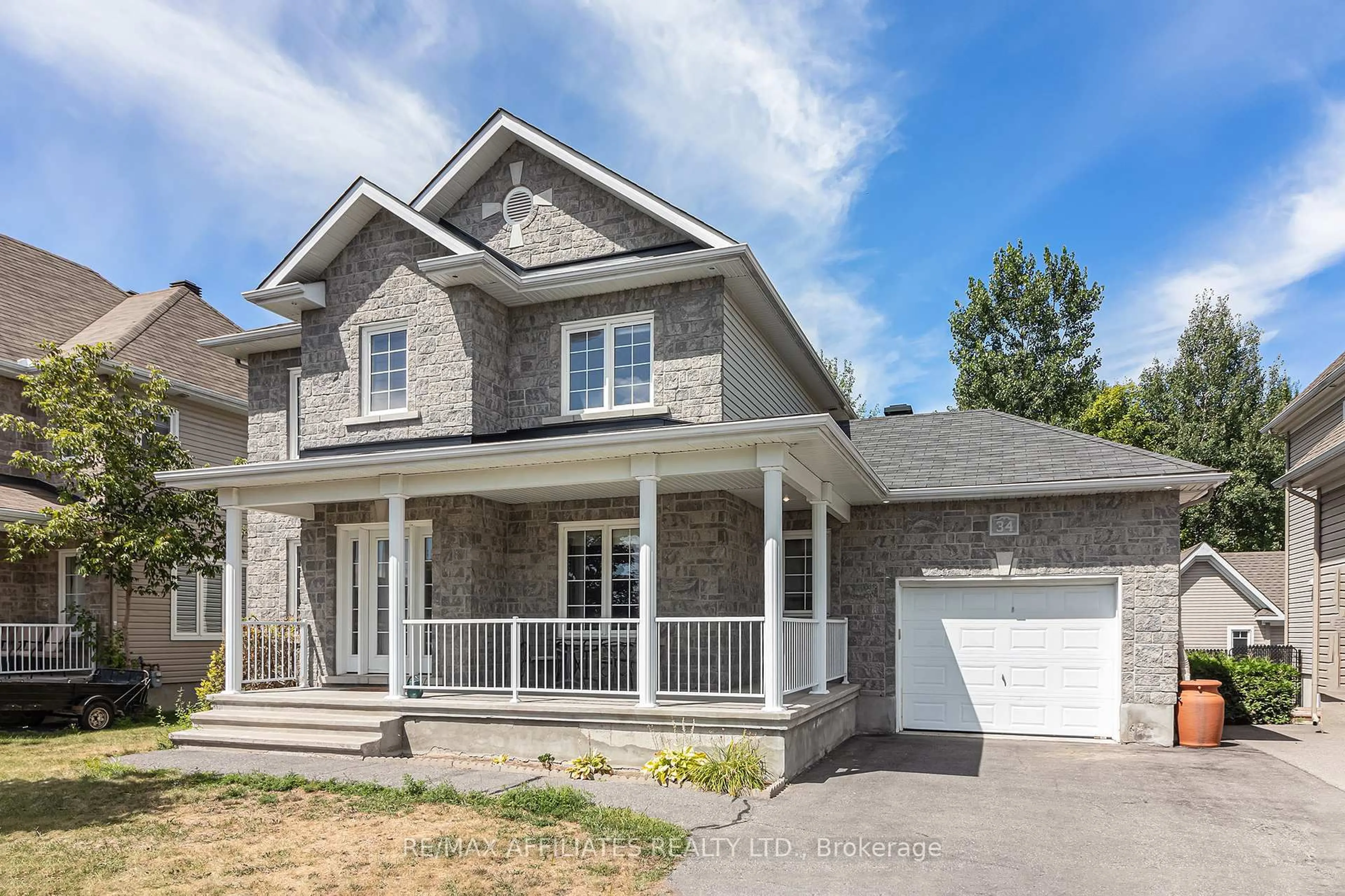 Home with brick exterior material, street for 34 Oasis St, The Nation Ontario K0A 2M0