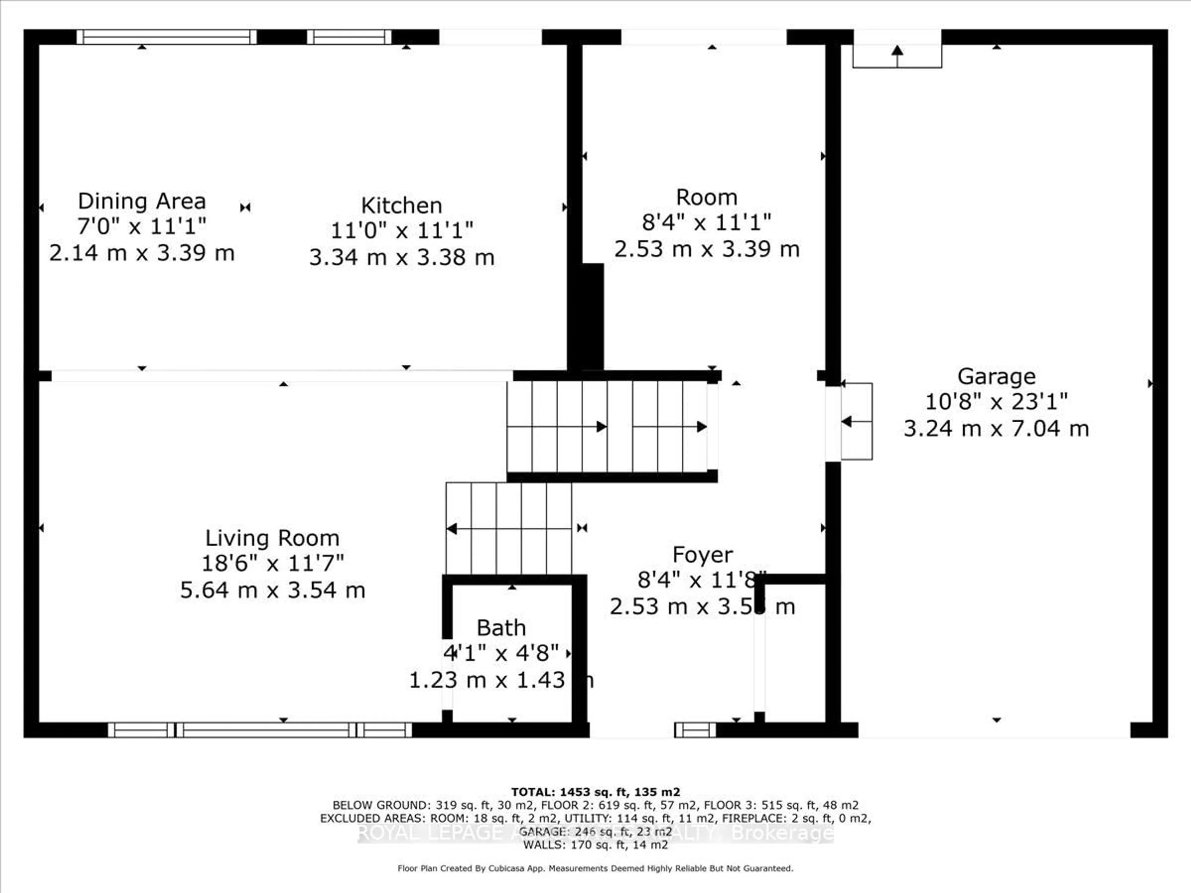 Floor plan for 27 Janlyn Cres, Belleville Ontario K8N 1L1