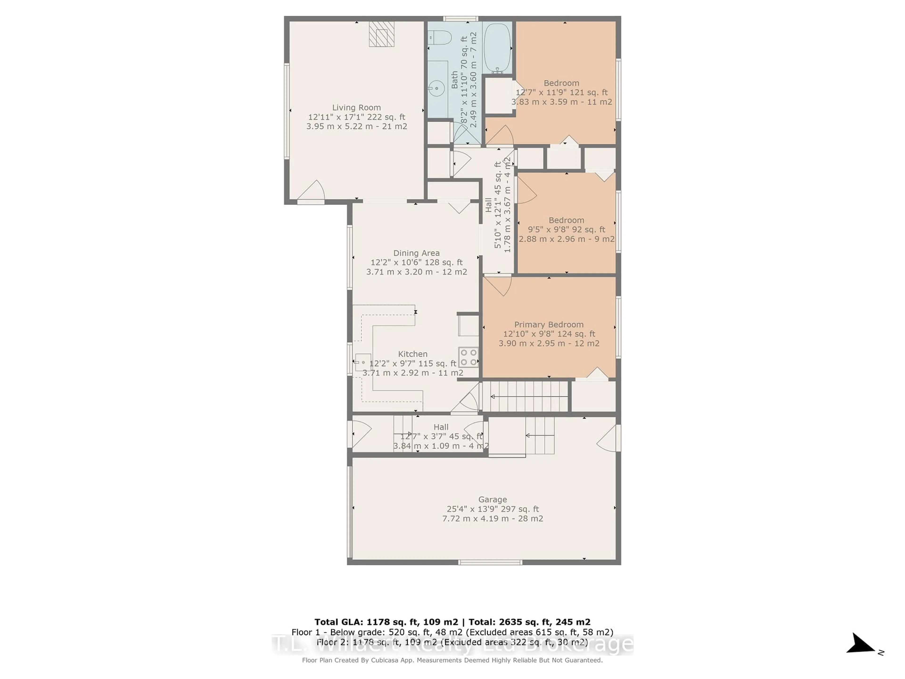 Floor plan for 114 Queen St, Tillsonburg Ontario N4G 3H3
