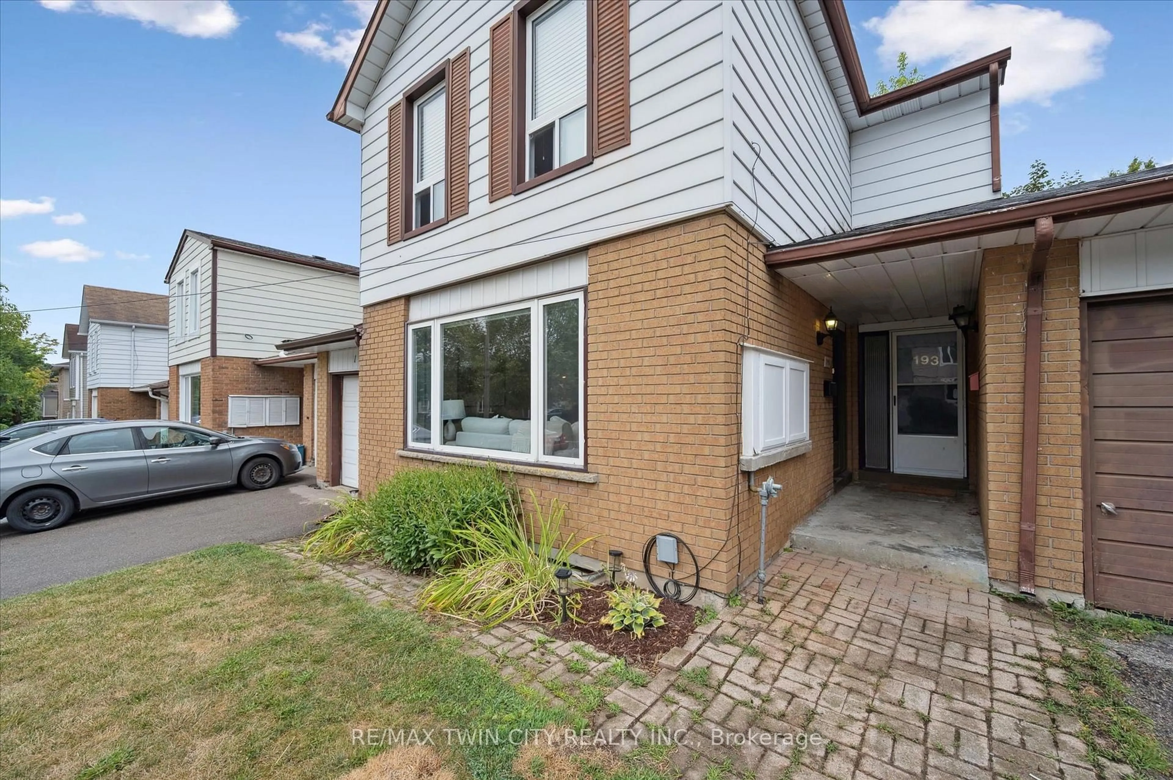 Home with brick exterior material, street for 191 Silver Aspen Cres, Kitchener Ontario N2N 1H5