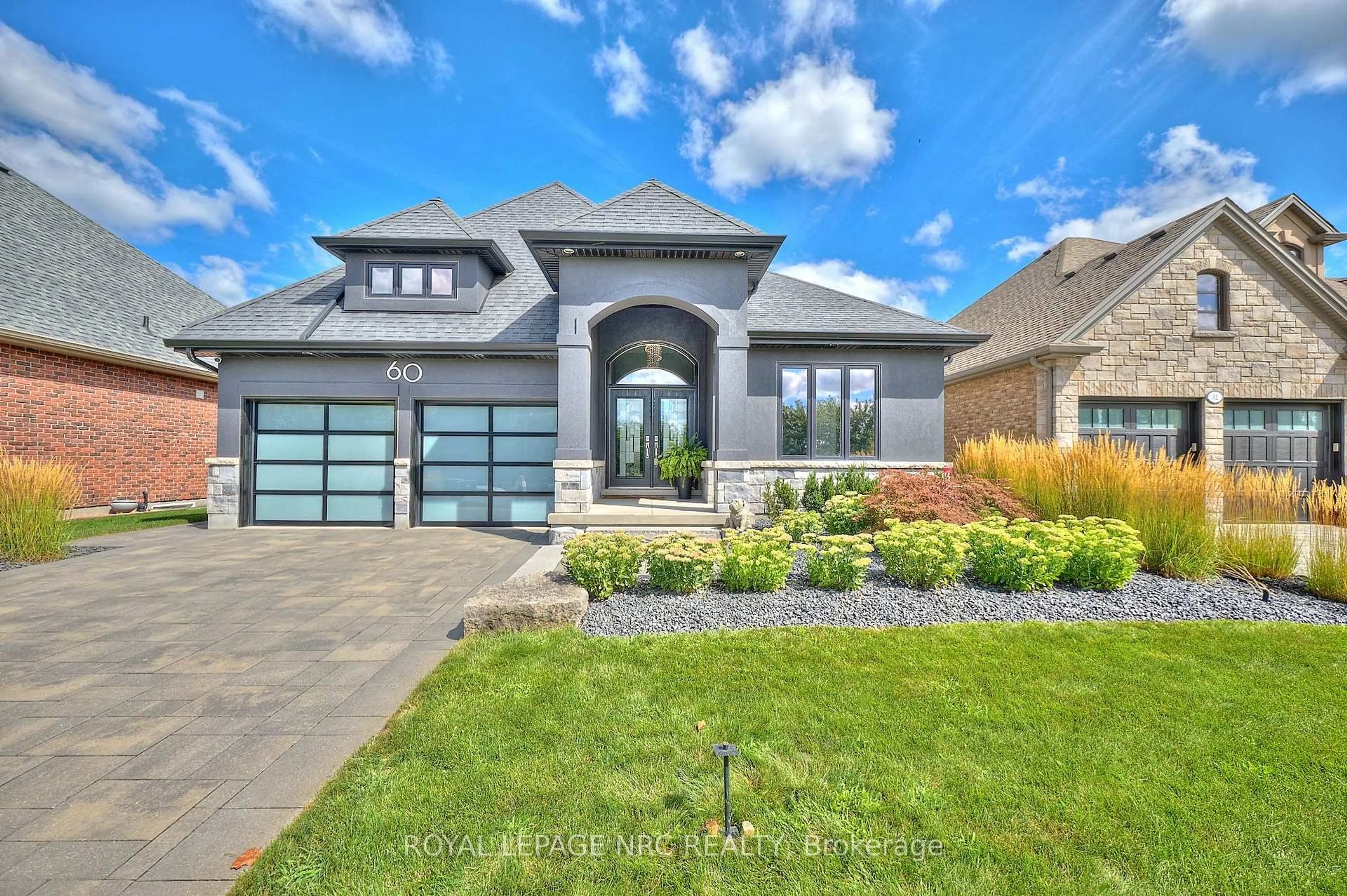 Home with brick exterior material, street for 60 Rosewood Cres, Pelham Ontario L0S 1E6