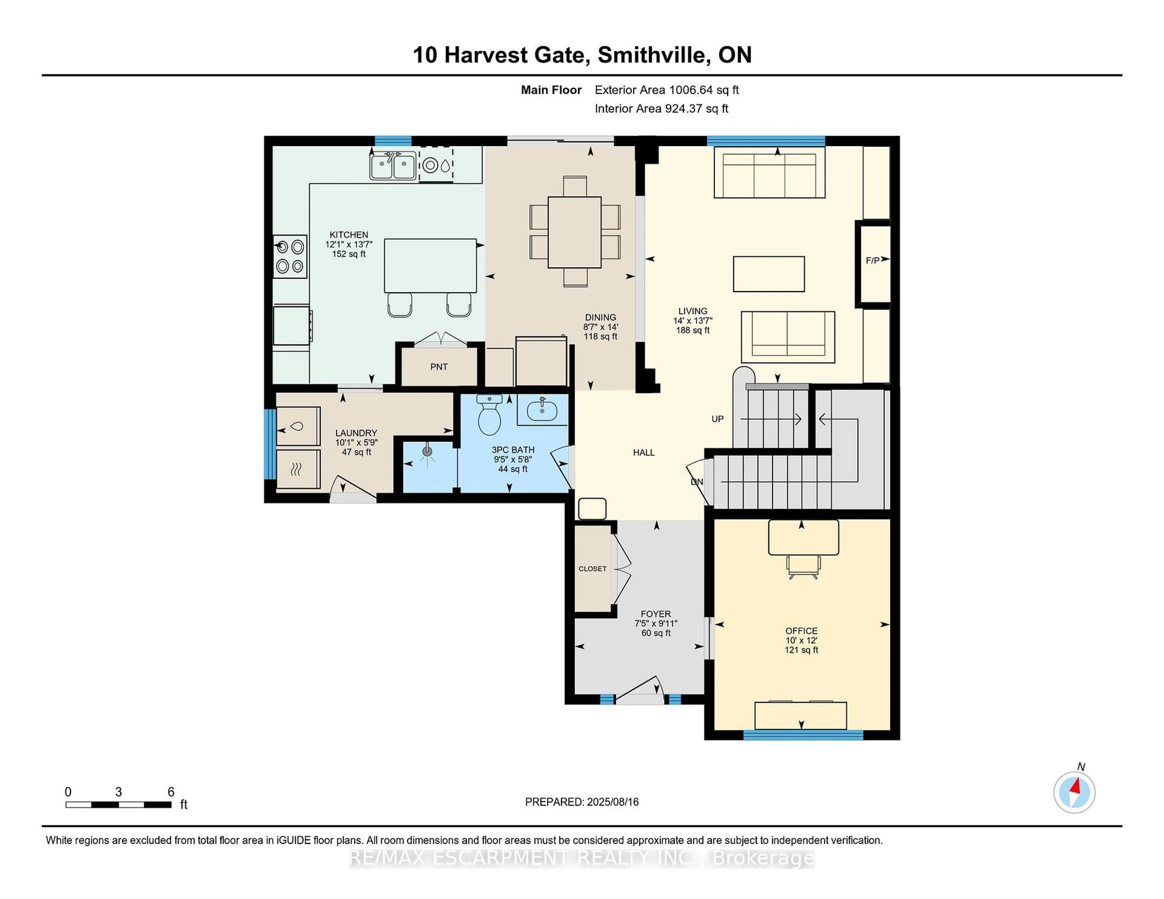 Floor plan for 10 Harvest Gate, West Lincoln Ontario L0R 2A0