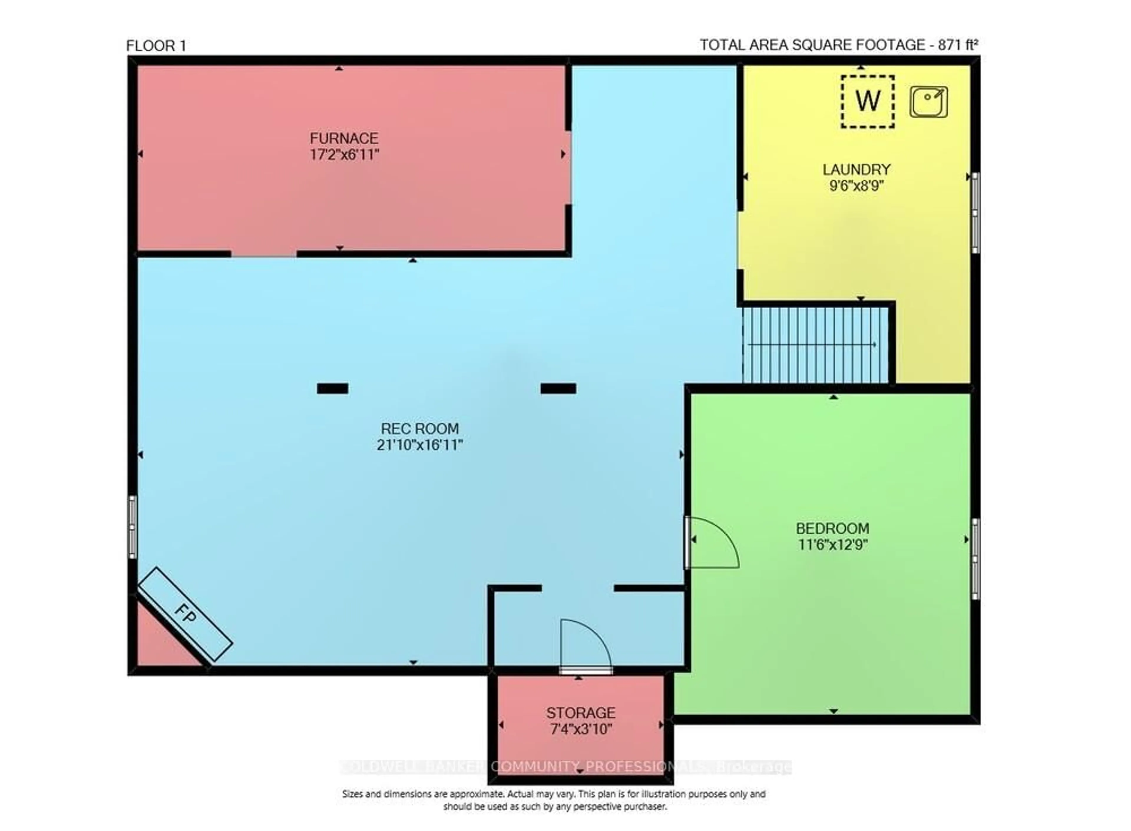 Floor plan for 446 East 36th St, Hamilton Ontario L8V 4A5