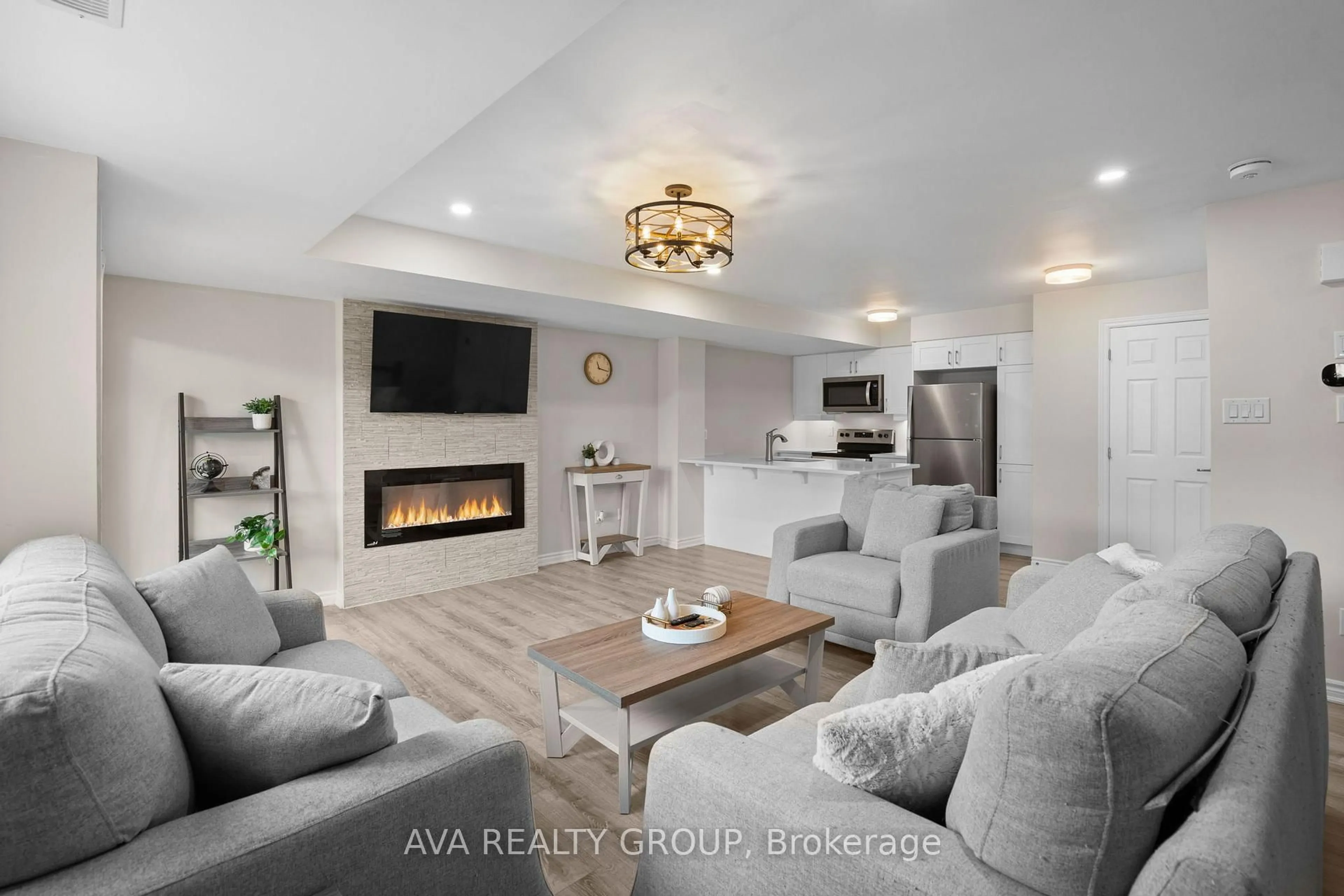 Living room with furniture, ceramic/tile floor for 304 Lapland Private, Ottawa Ontario K2V 0S2