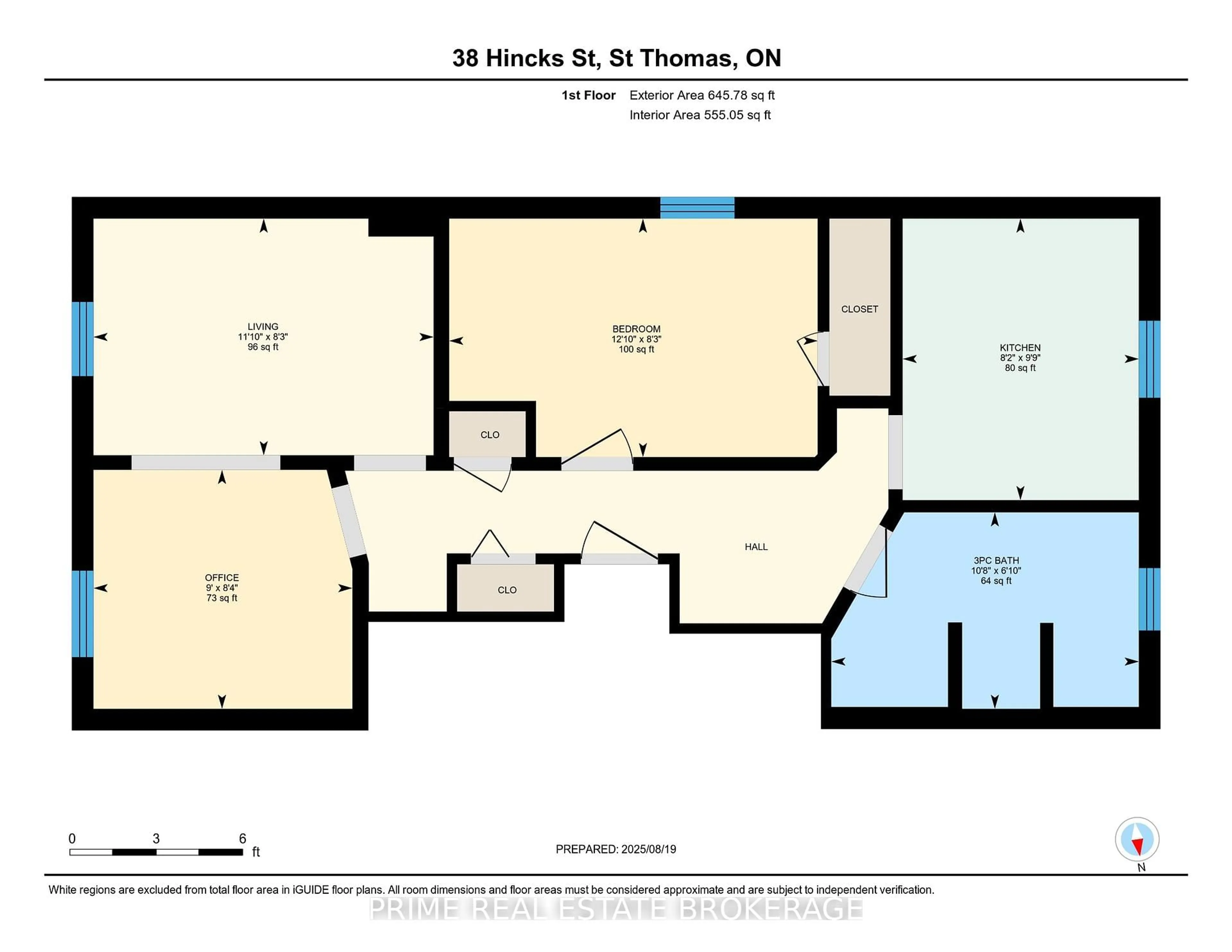 Floor plan for 38 Hincks St, St. Thomas Ontario N5R 3N6