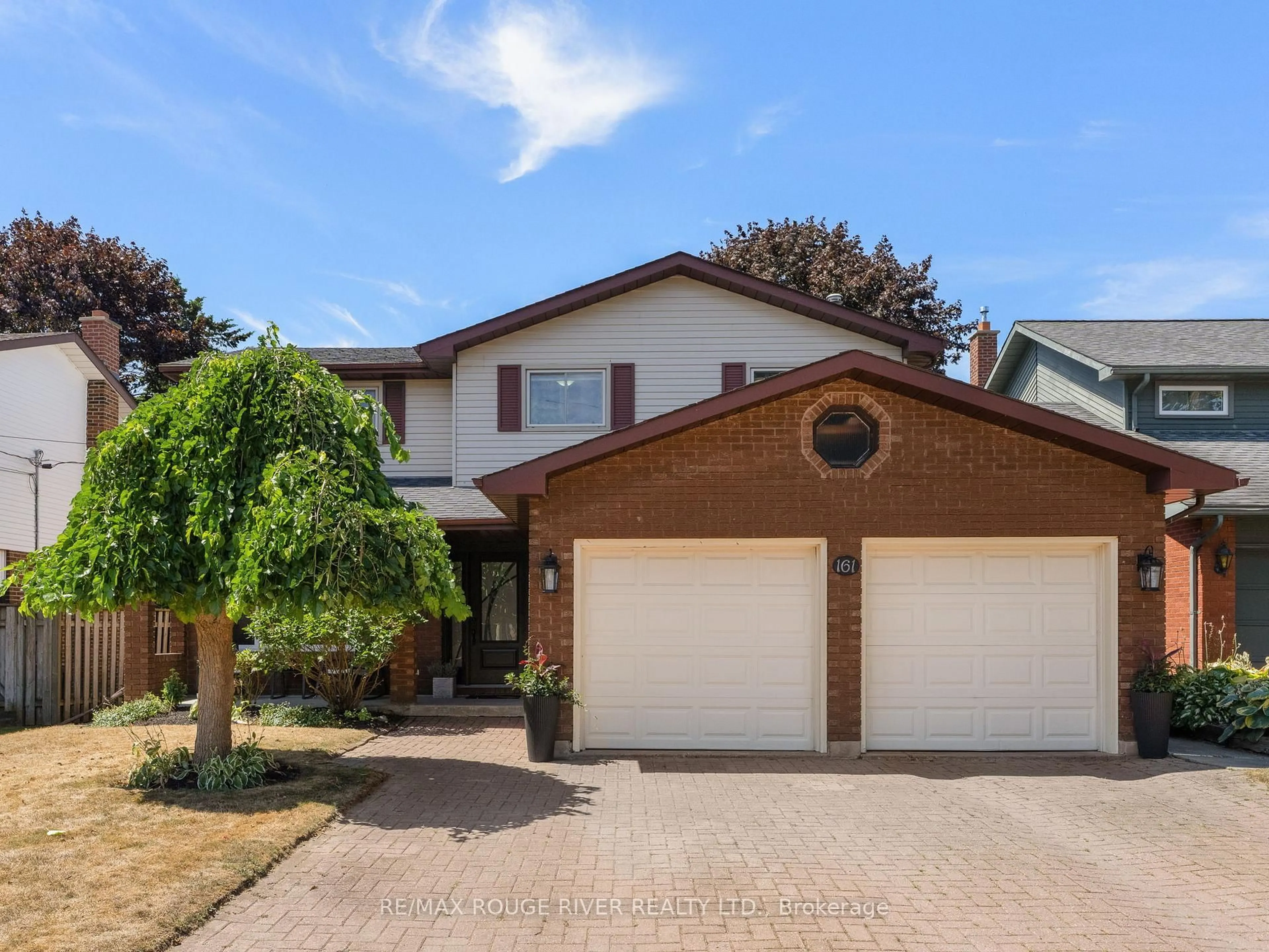 Home with brick exterior material, street for 161 Armour Crt, Cobourg Ontario K9A 4S6