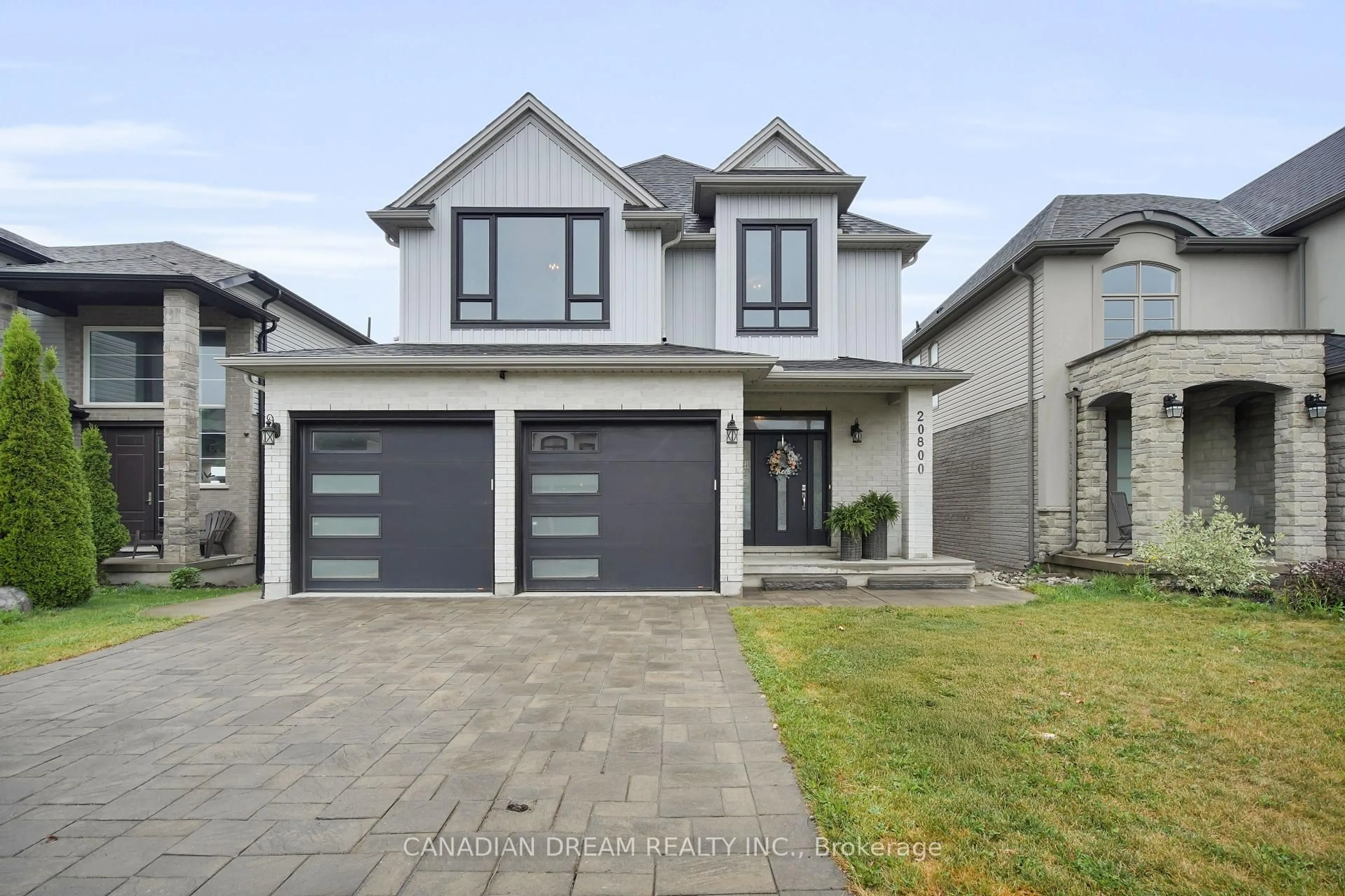 Home with brick exterior material, street for 2080 Wateroak Dr, London North Ontario N6G 0P9