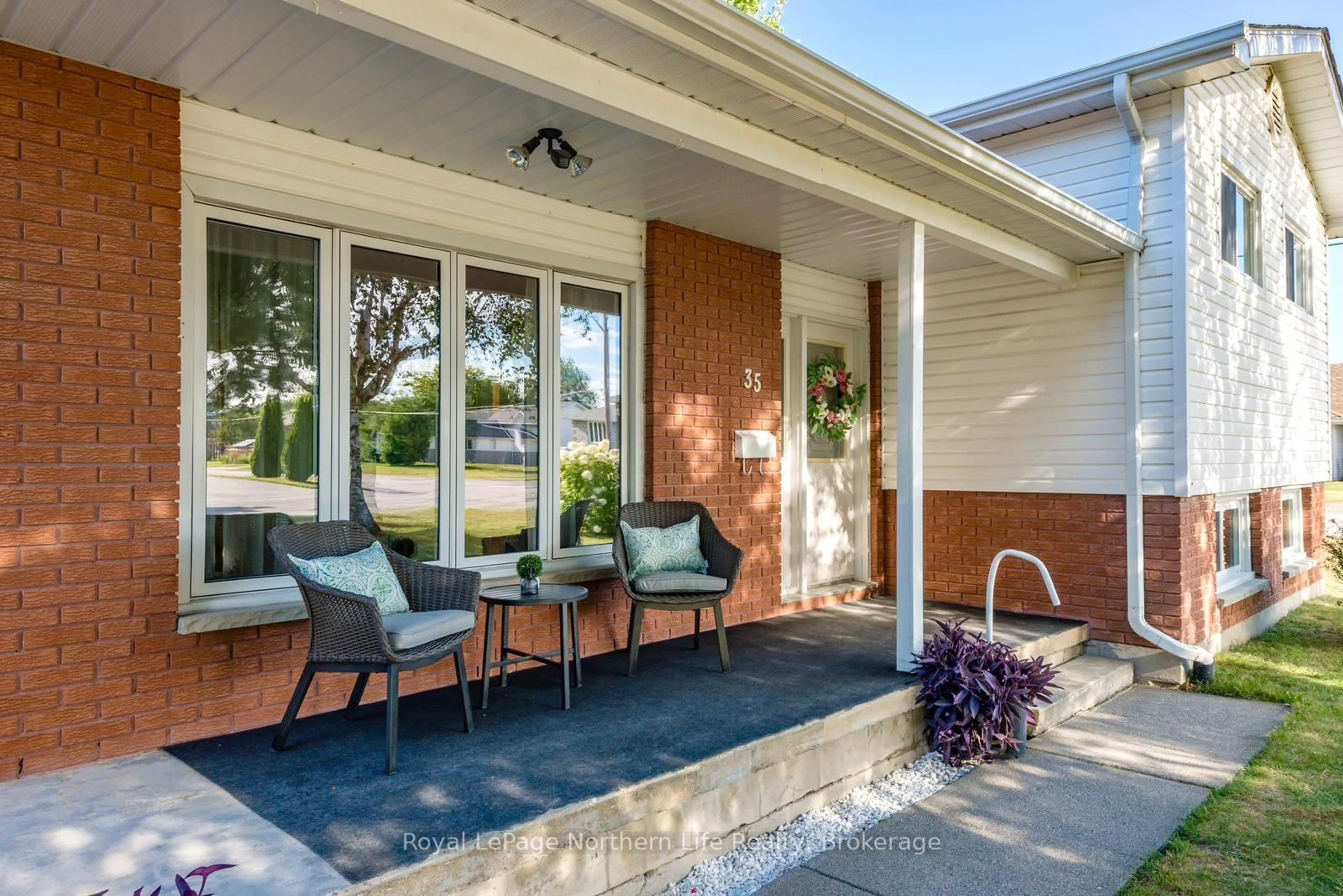 Patio, street for 35 Arthur St, West Nipissing Ontario P2B 1C9
