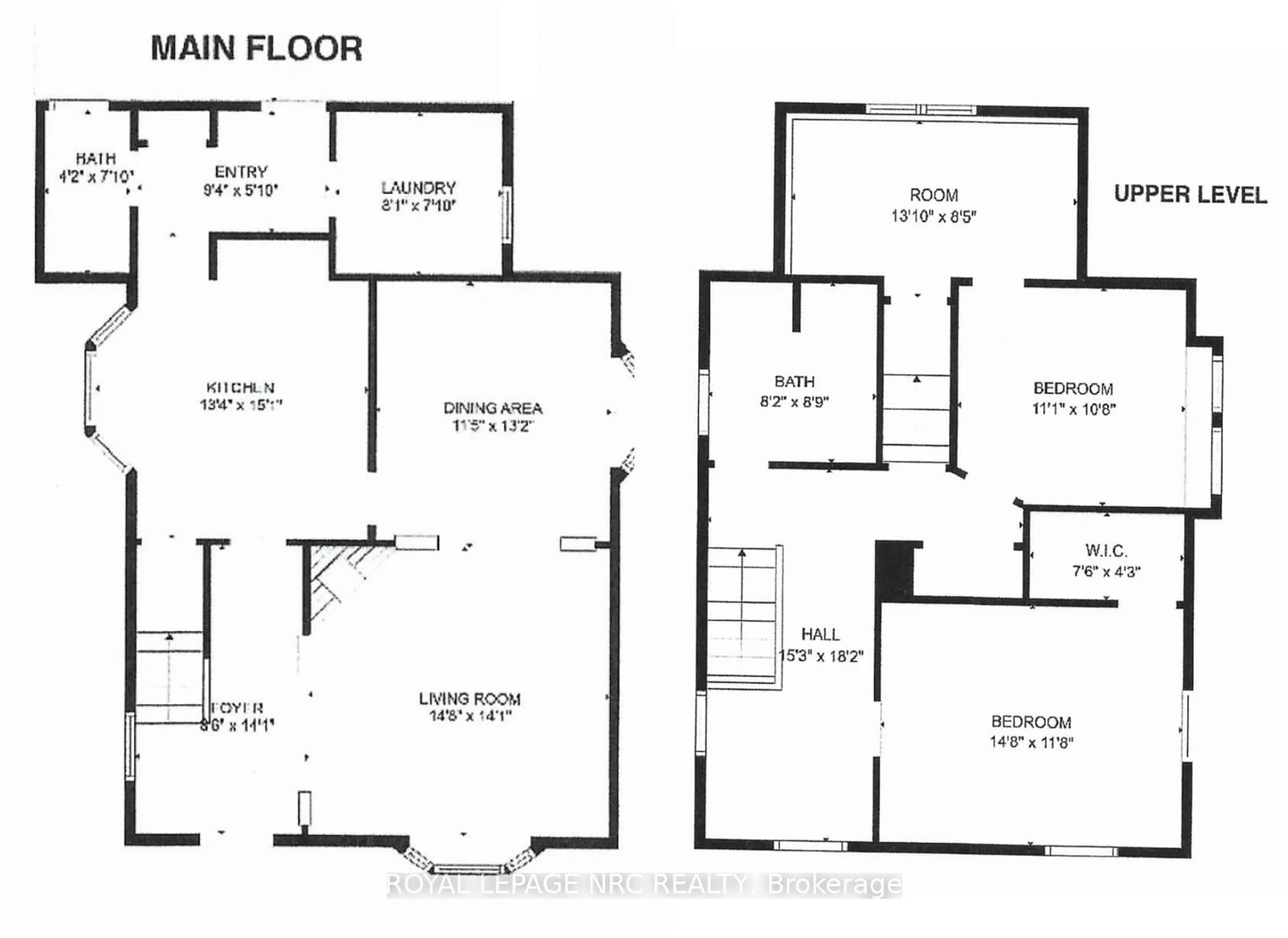 Floor plan for 1032 Church St, Pelham Ontario L0S 1C0