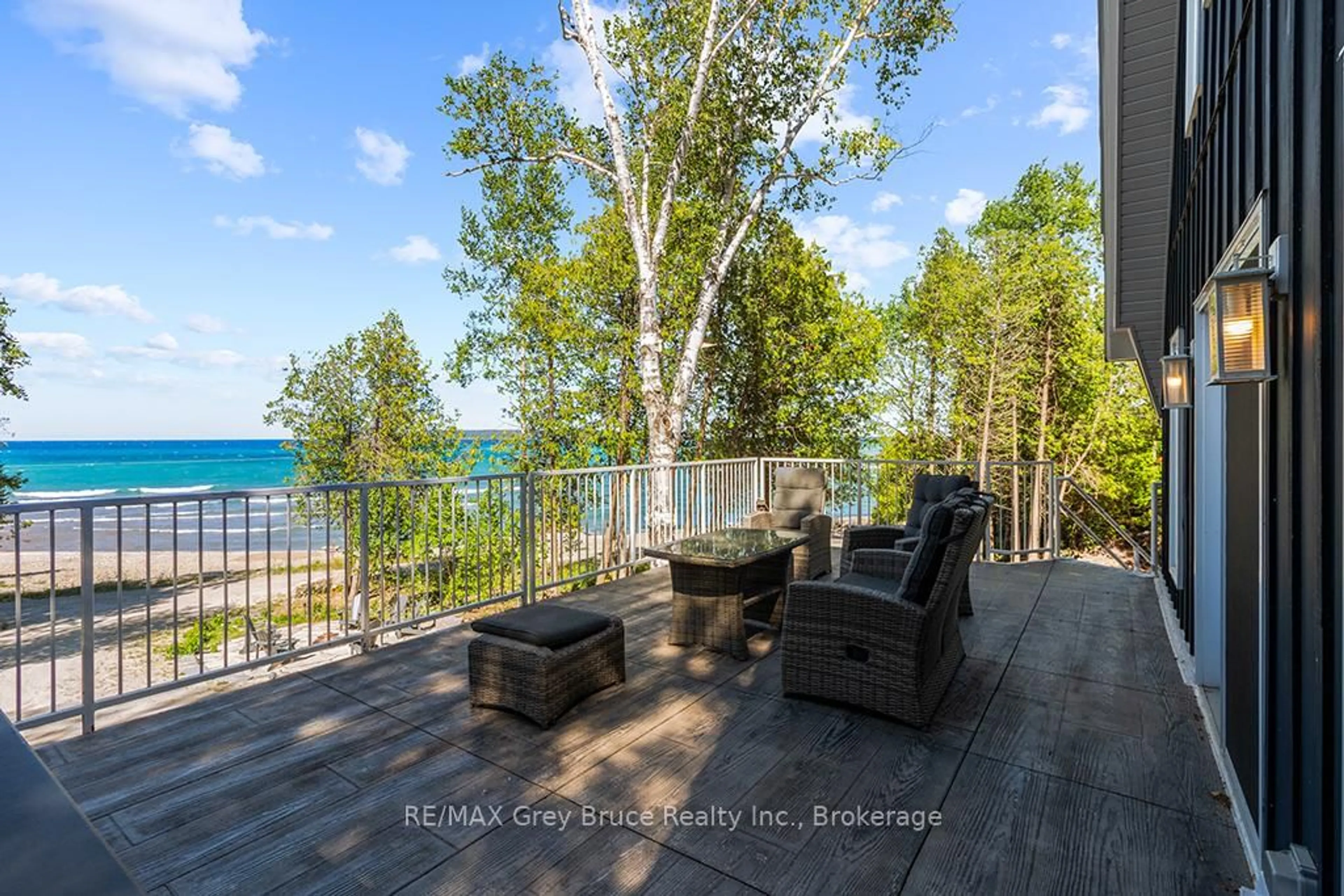 Patio, water/lake/river/ocean view for 504075 Grey Road 1 Rd, Georgian Bluffs Ontario N0H 2T0