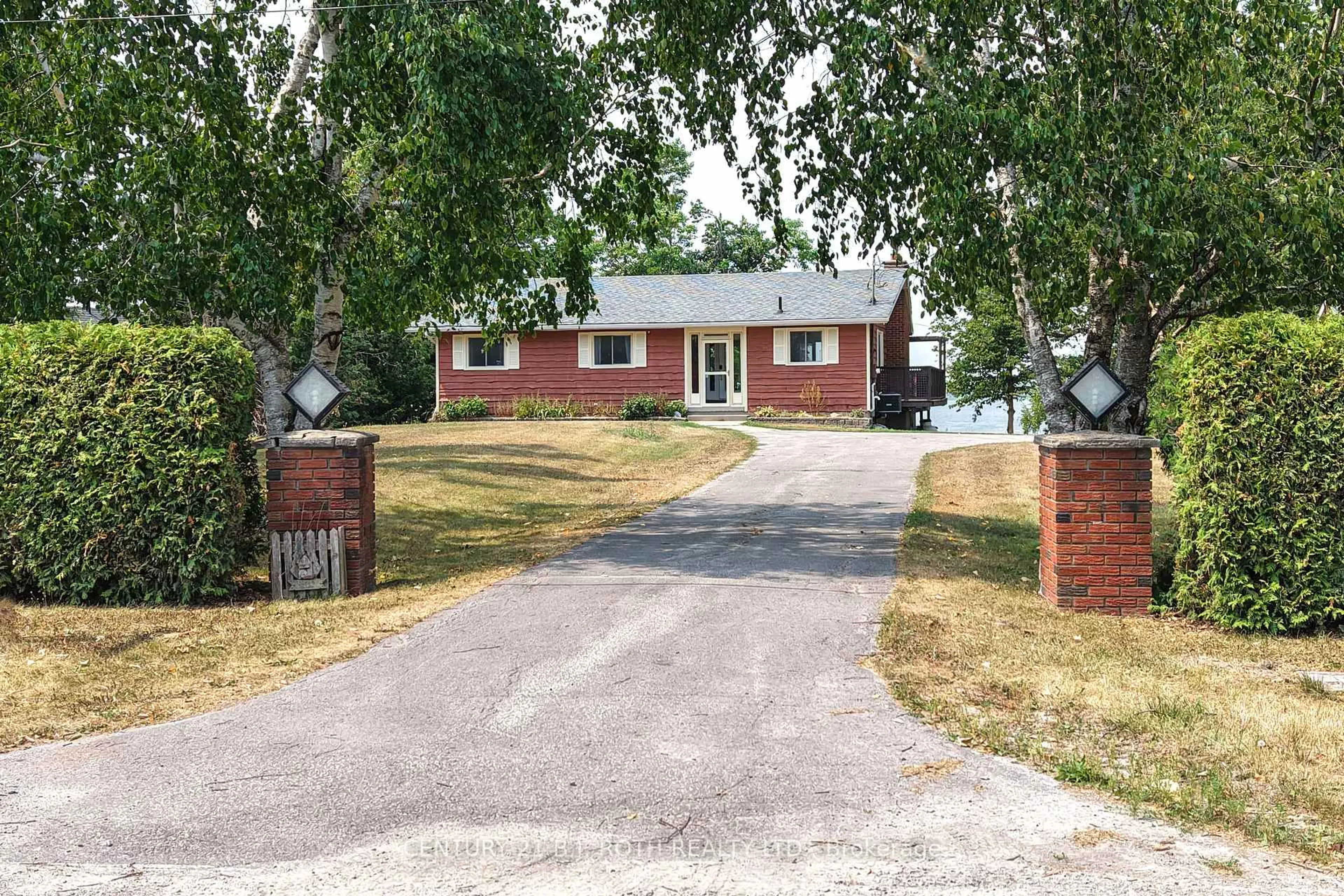 Home with brick exterior material, street for 71 Campbell Beach Rd, Kawartha Lakes Ontario L0K 1B0