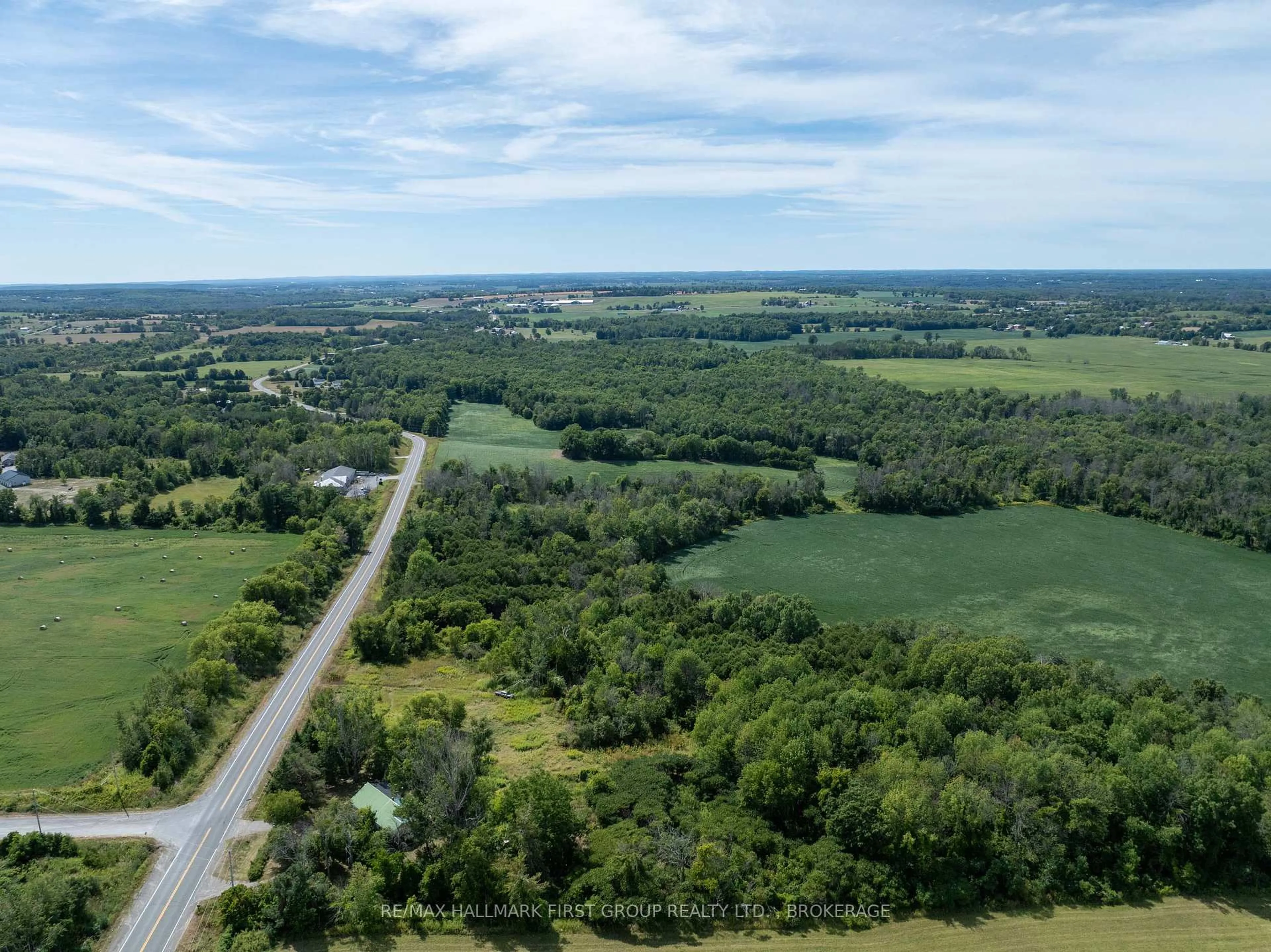 A pic from outside/outdoor area/front of a property/back of a property/a pic from drone, water/lake/river/ocean view for 659 Moira Rd, Stirling Ontario K0K 3E0