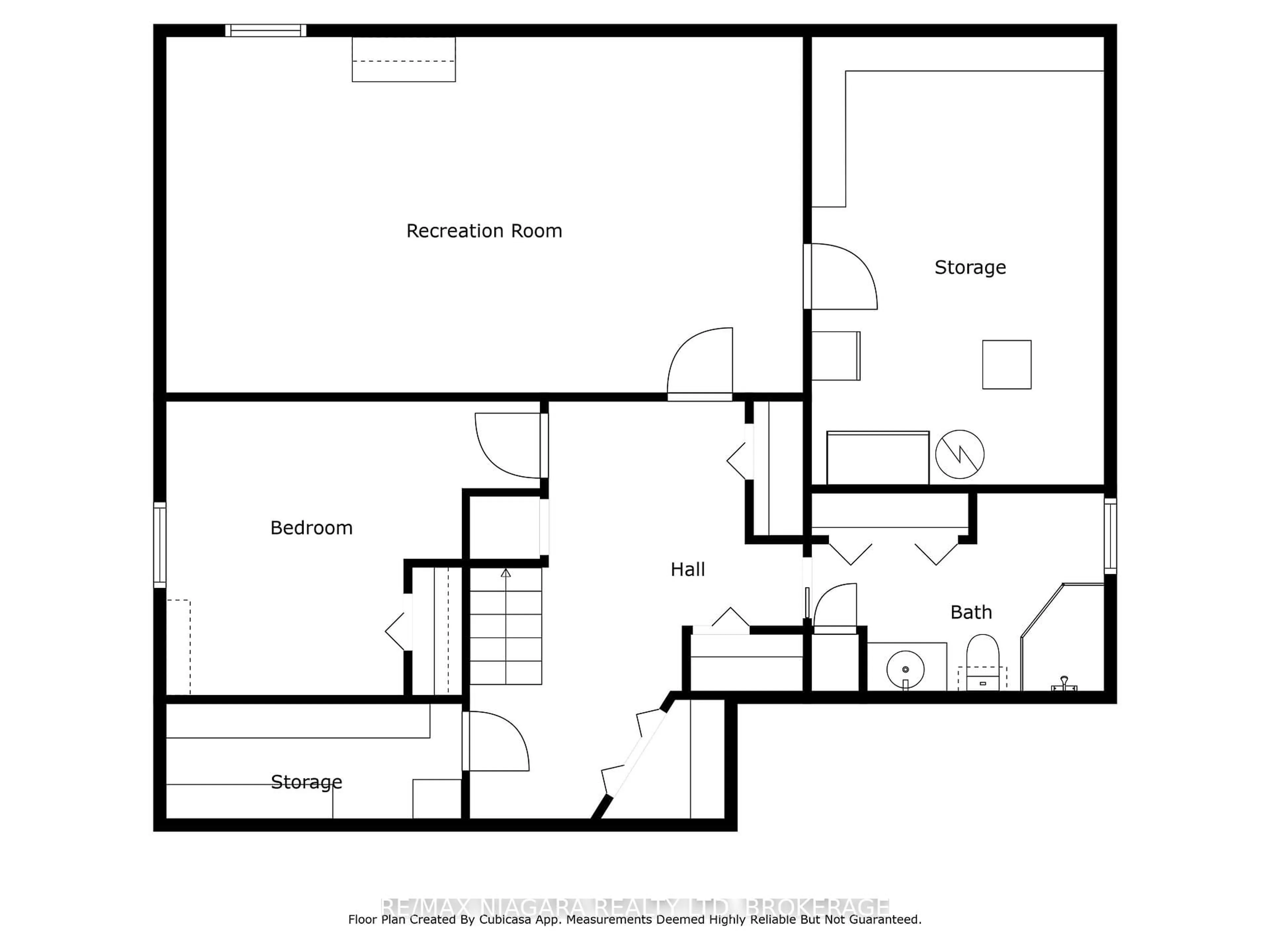 Floor plan for 6009 Mountainside St, Niagara Falls Ontario L2J 4H9