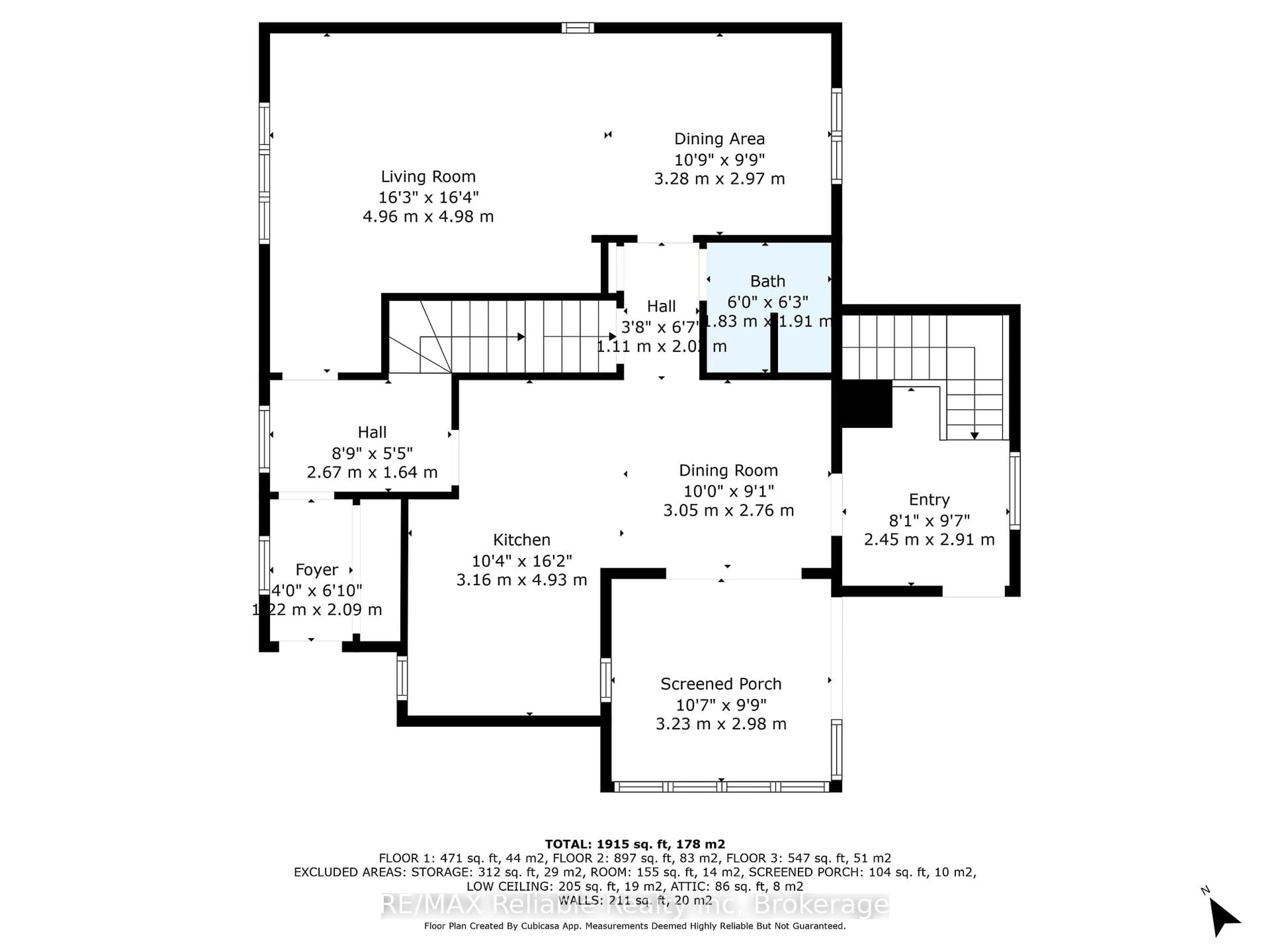 Floor plan for 88 East William St, Huron East Ontario N0K 1W0