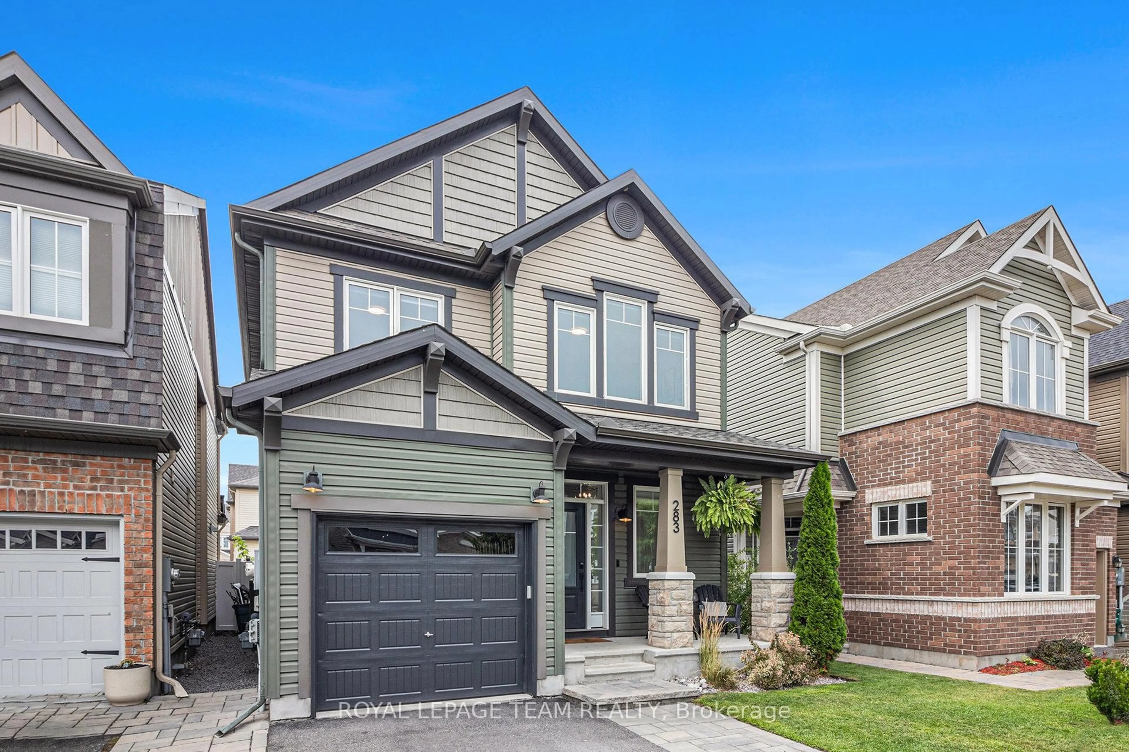 Home with brick exterior material, street for 283 Casa Grande Circ, Orleans Ontario K4A 1A2