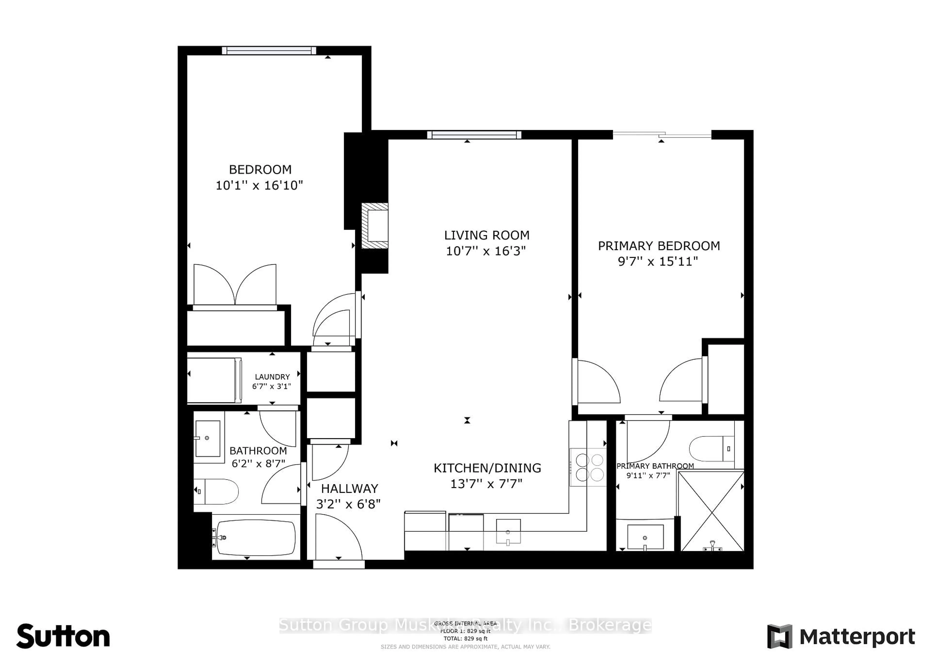 Floor plan for 25 Pen Lake Point Rd #423, Huntsville Ontario P1H 2E8