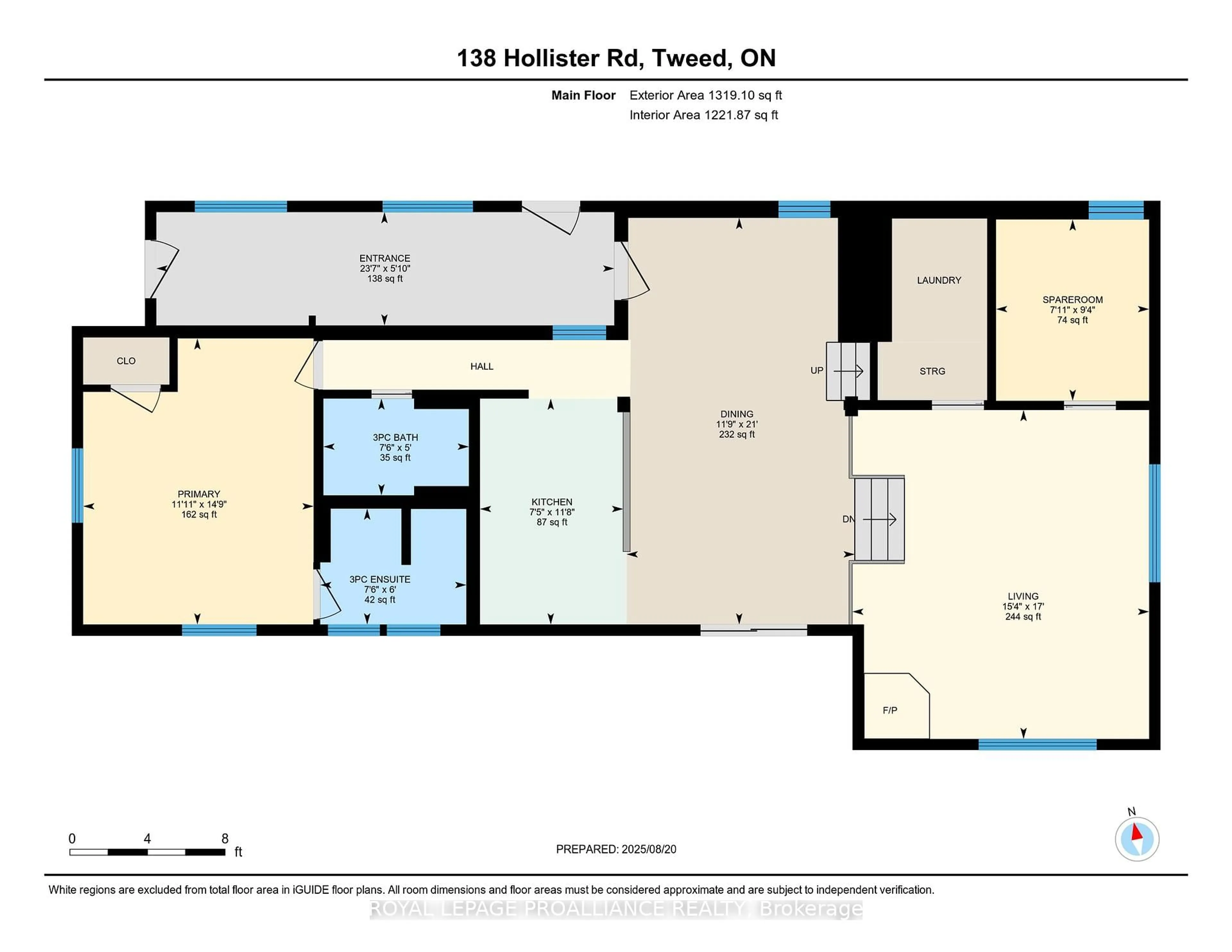 Floor plan for 138 Hollister Rd, Tweed Ontario K0K 3J0