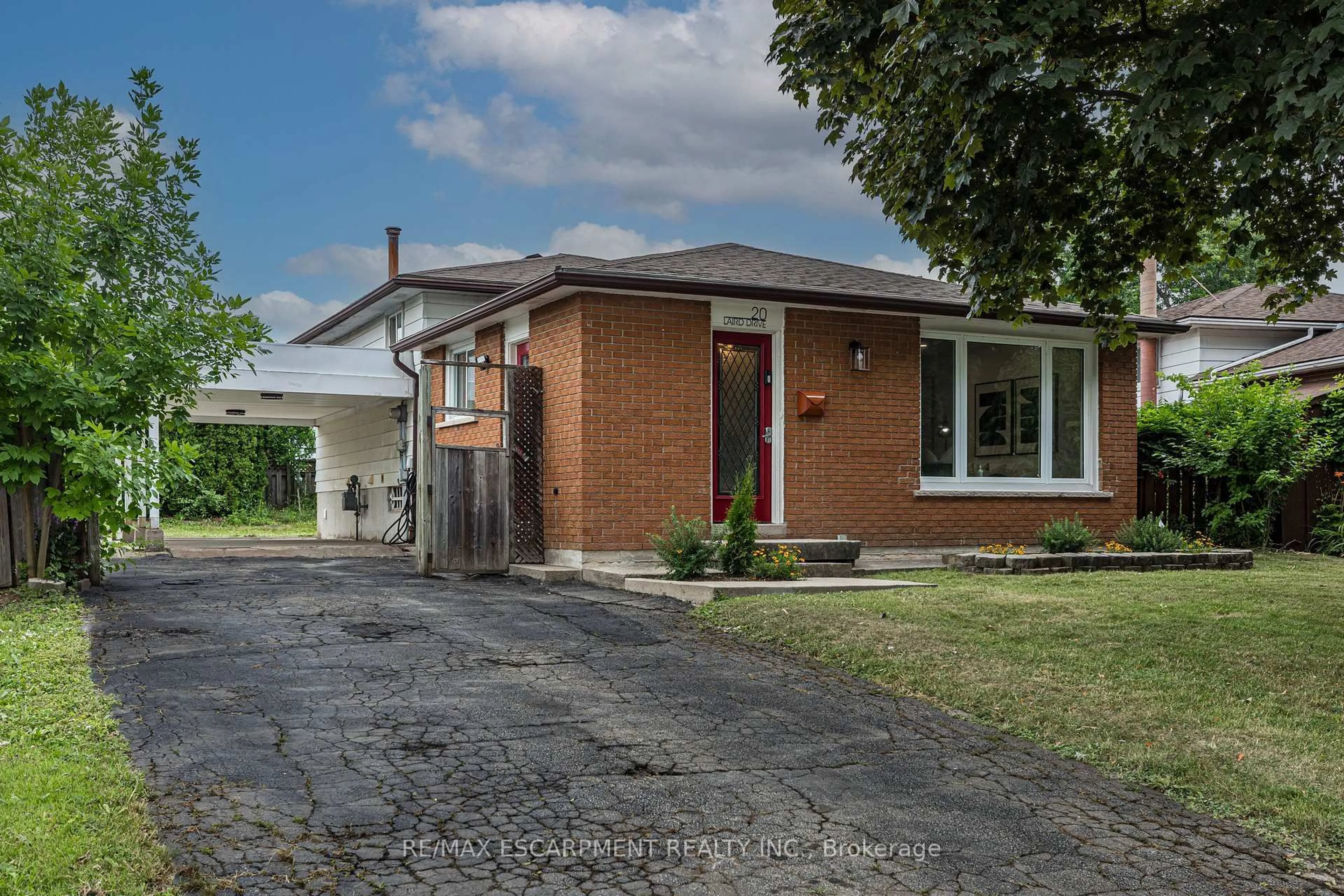 Home with brick exterior material, street for 20 Laird Dr, Hamilton Ontario L8T 4L7