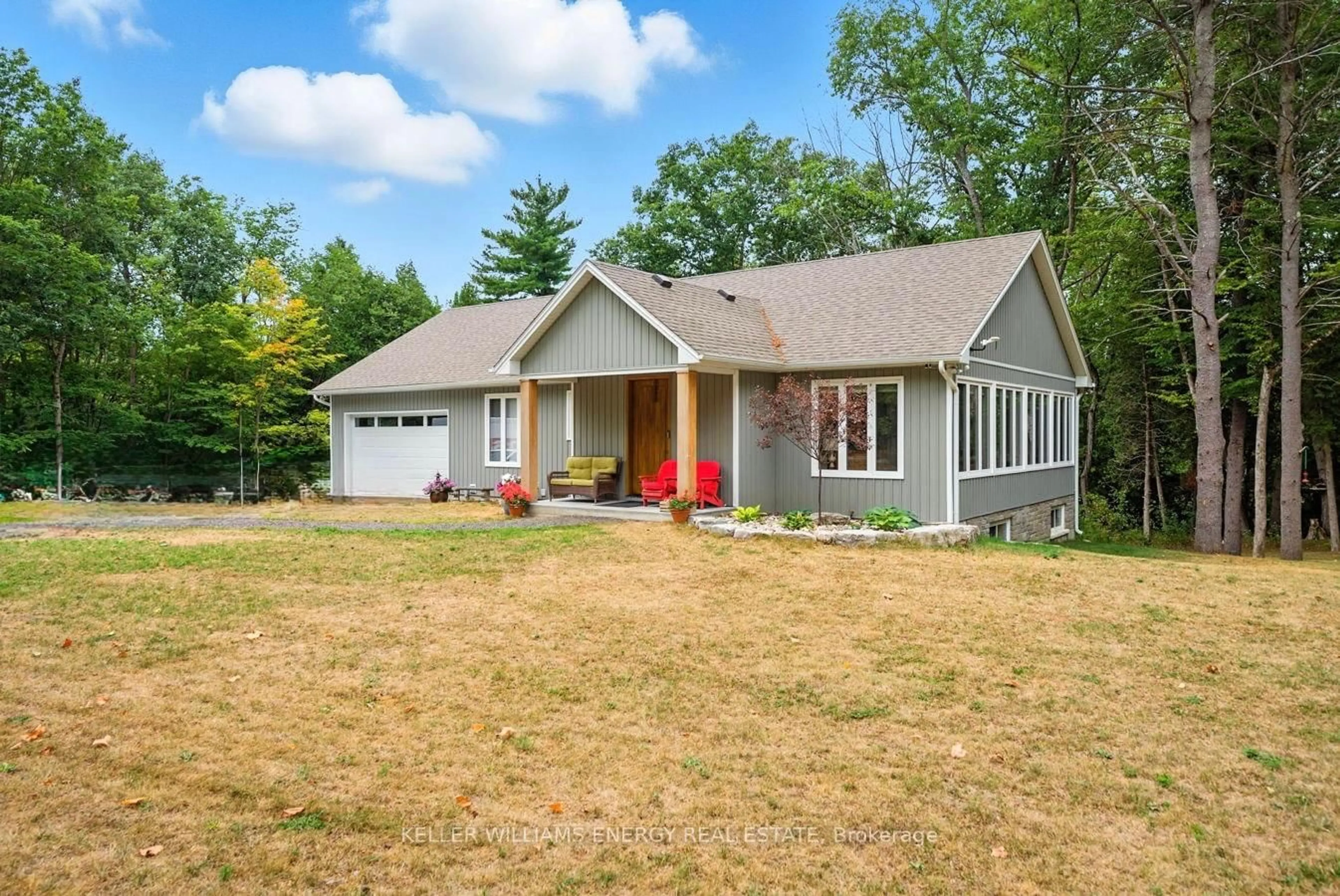 Home with vinyl exterior material, street for 2386 Hircock Rd, Hamilton Township Ontario K0K 1C0