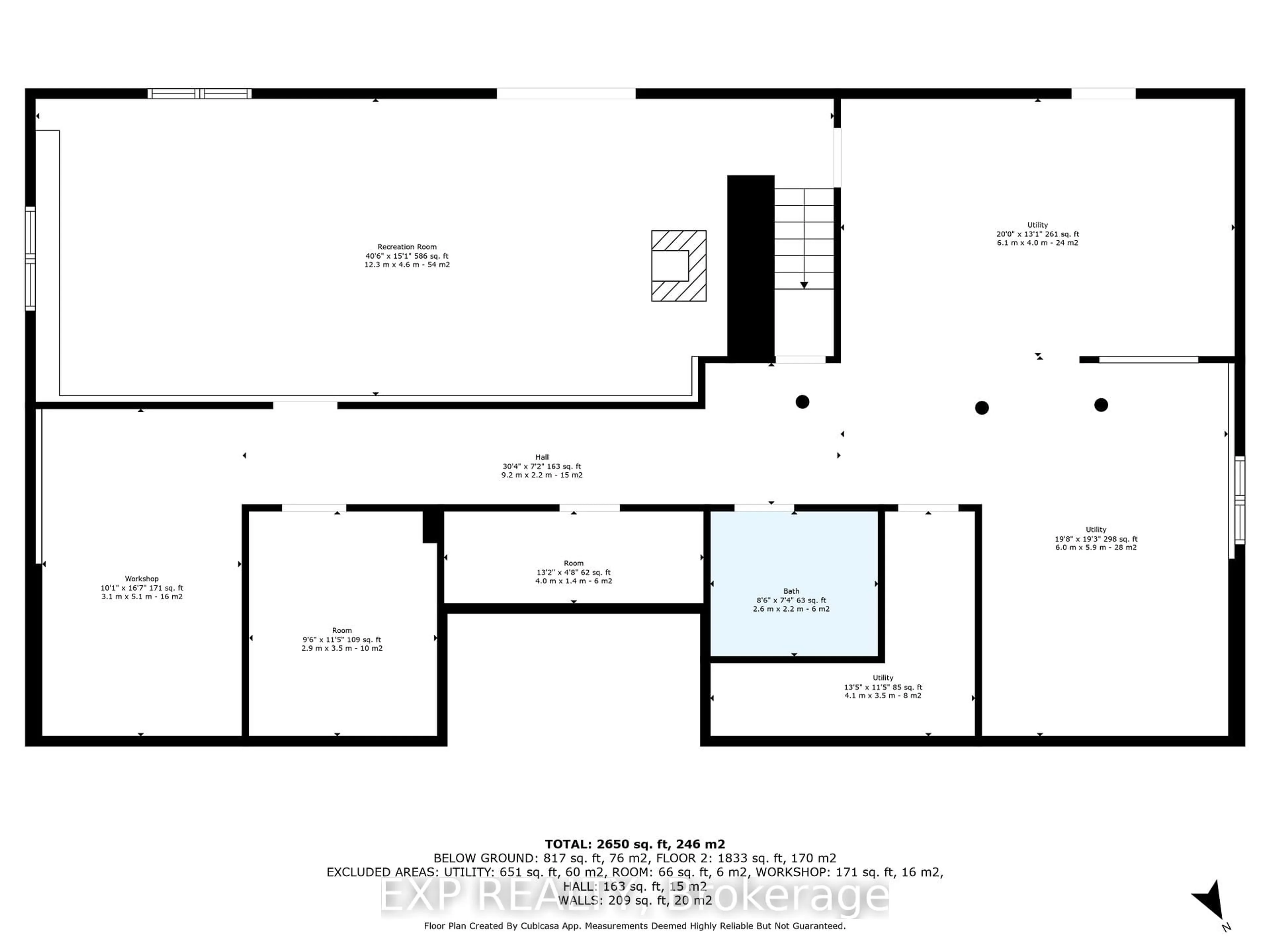Floor plan for 1437 Usborne St, Braeside Ontario K0A 1G0