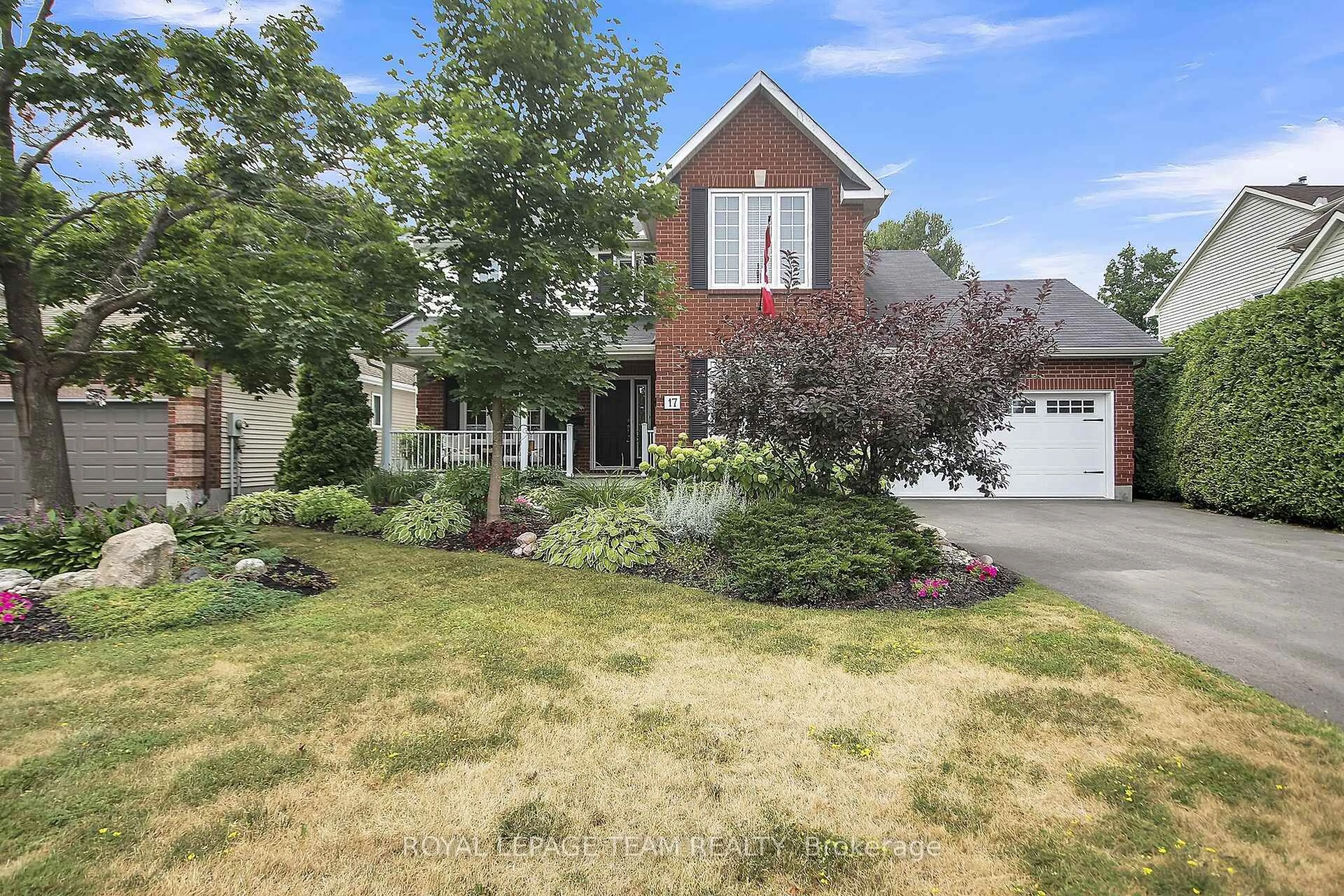 Home with brick exterior material, street for 17 Forest Creek Dr, Ottawa Ontario K2S 1L6