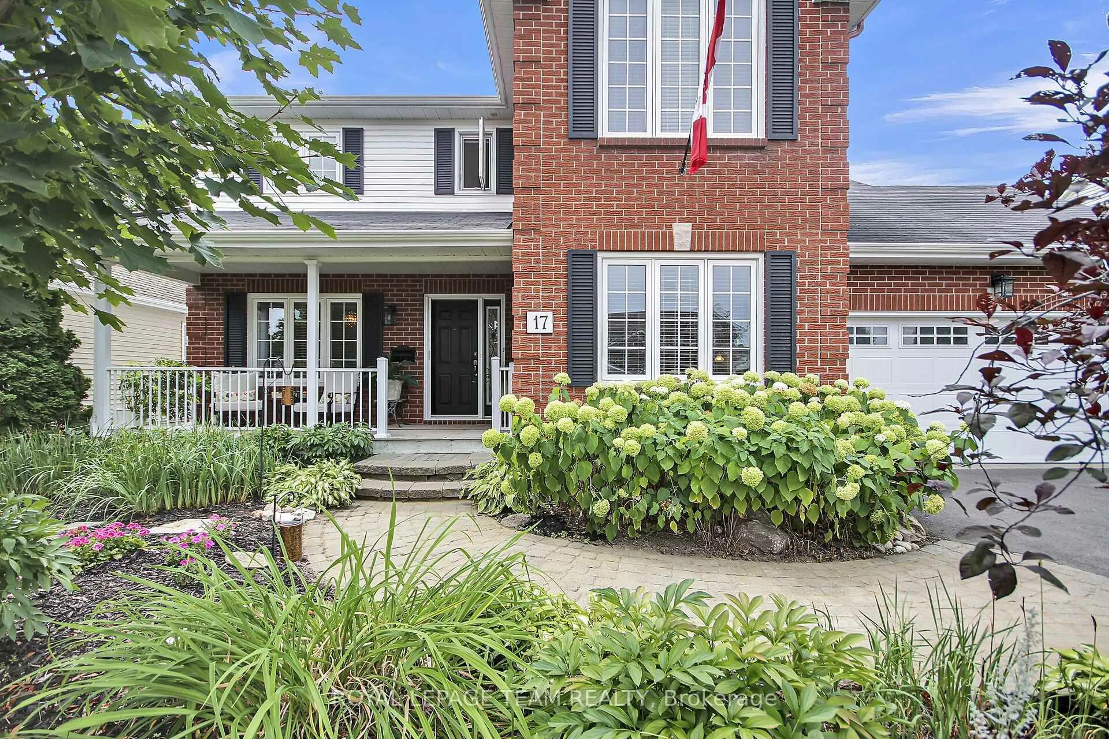 Home with brick exterior material, street for 17 Forest Creek Dr, Ottawa Ontario K2S 1L6