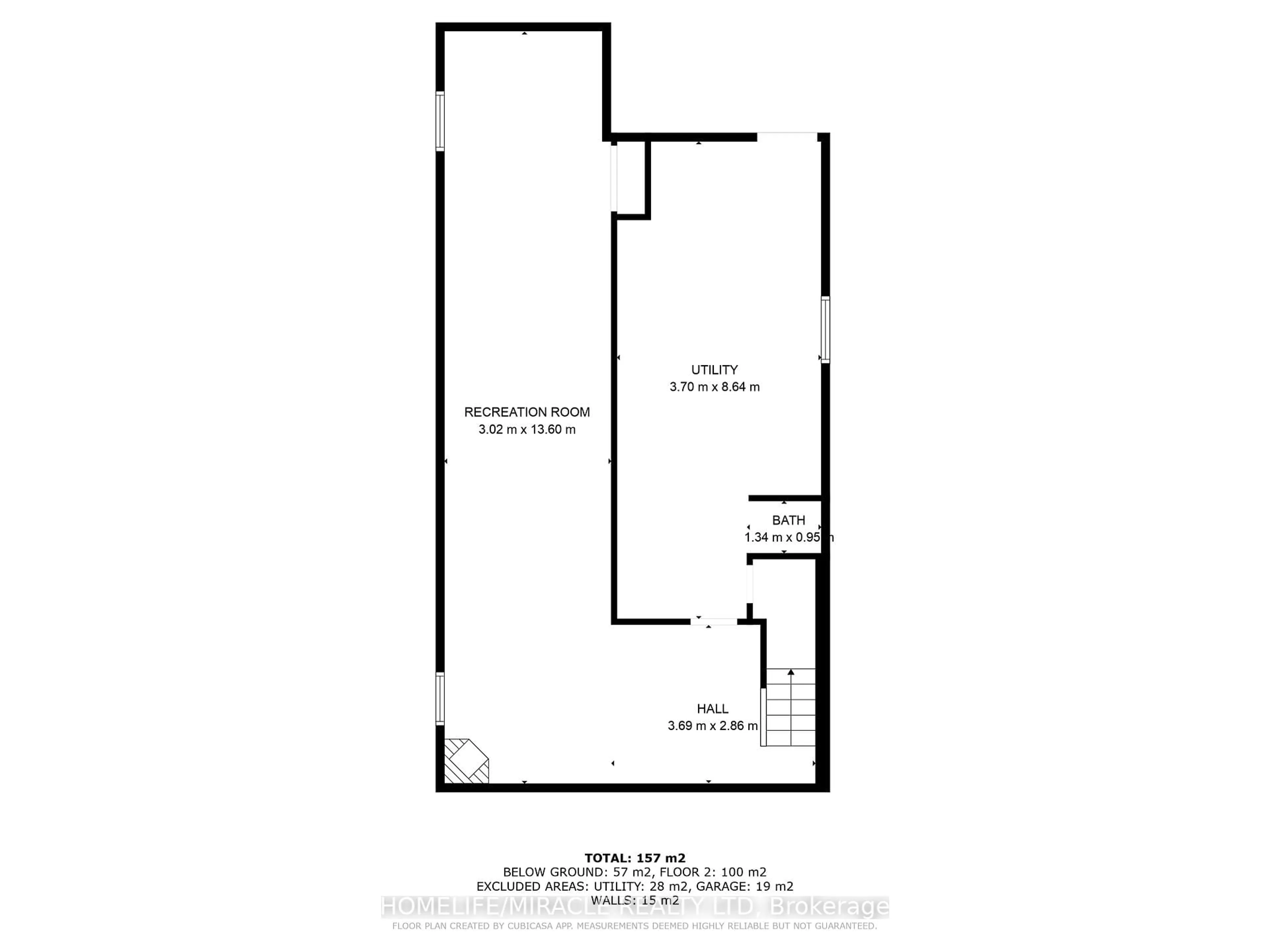 Floor plan for 36 Arrowhead Pl, Kitchener Ontario N2P 1C3