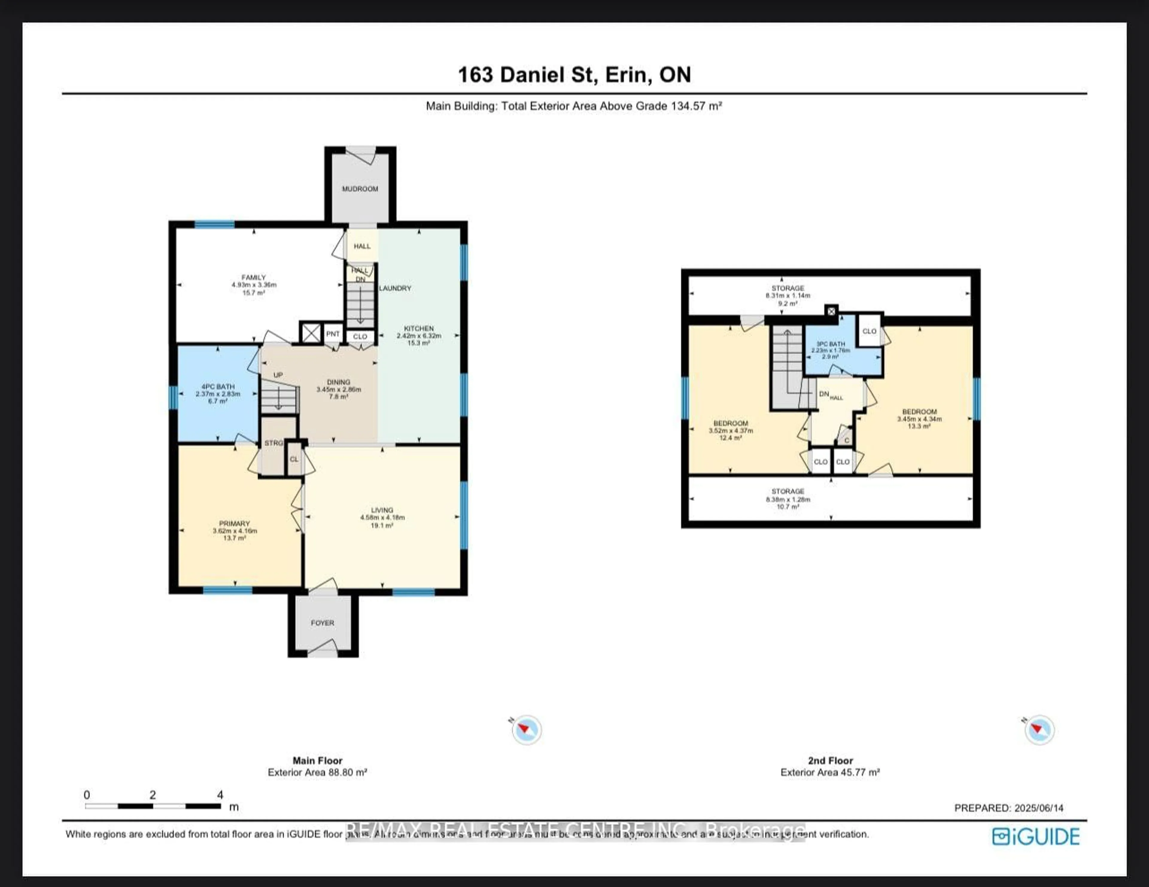 Floor plan for 163 Daniel St, Erin Ontario N0B 1T0